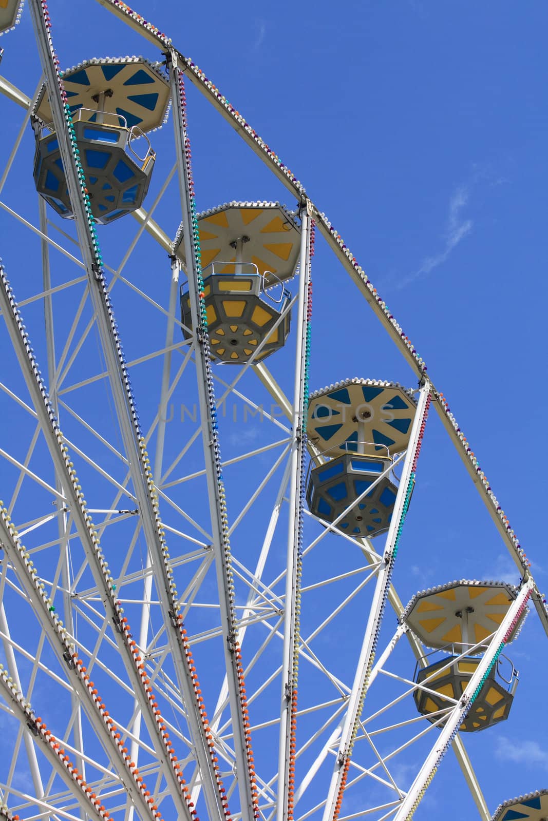 very nice carousel and blue sky in the Prague 