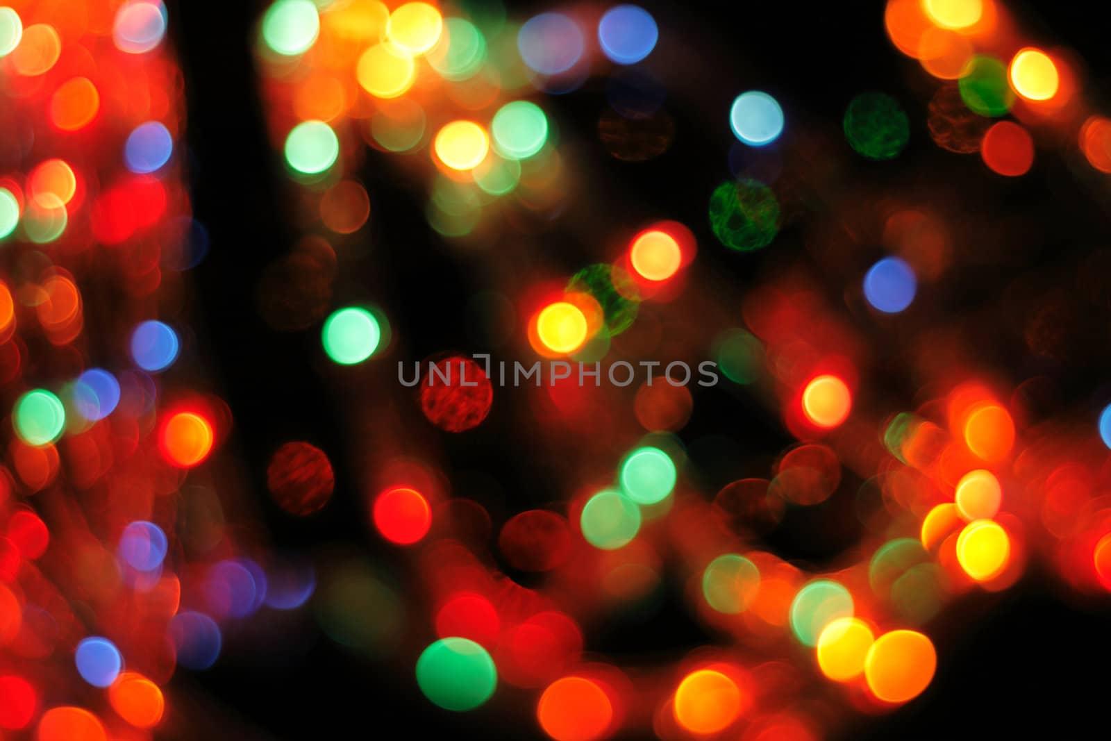 nice xmas background from the christmas lights