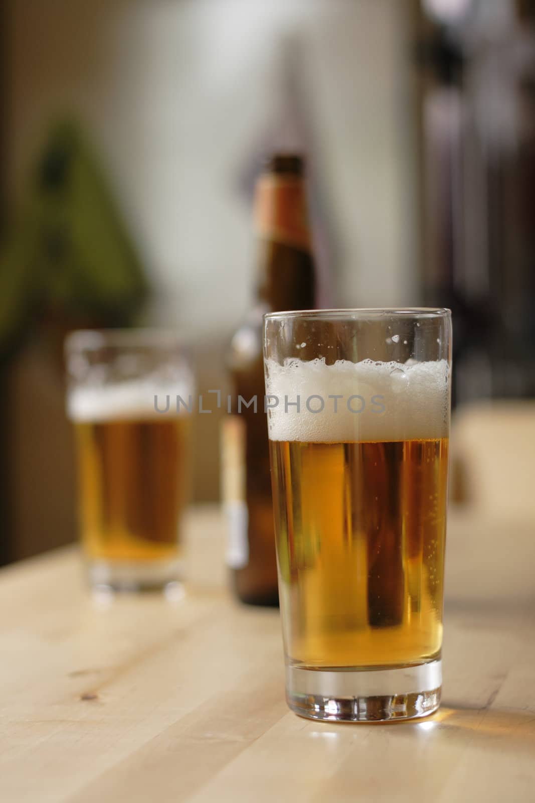 czech beer as very nice drink background