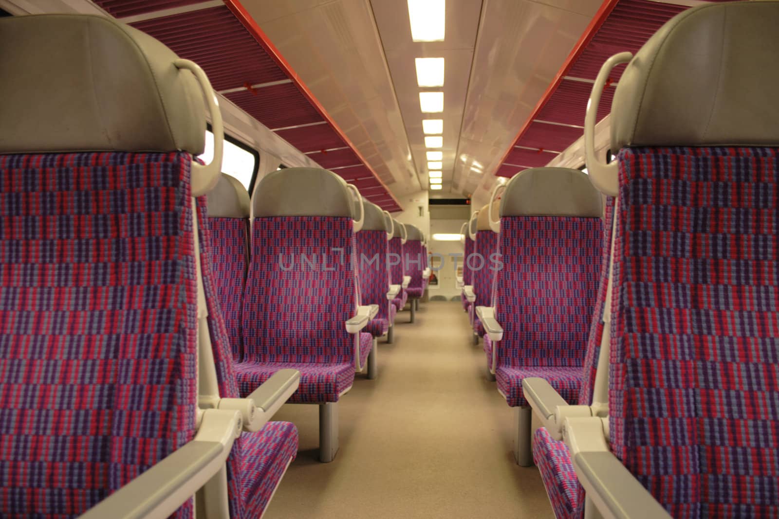 intercity train interior by jonnysek