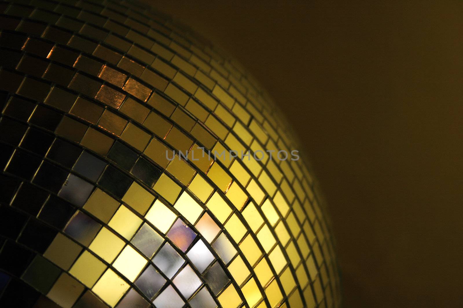 disco sphere from night bar in Ostrava on stodolni street 