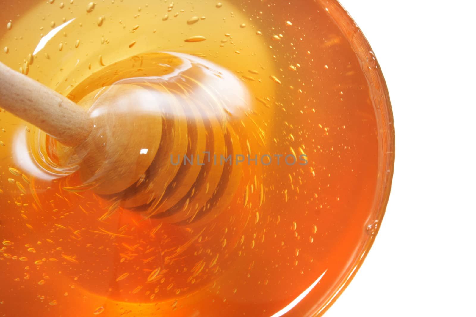 nice food background from the fresh honey