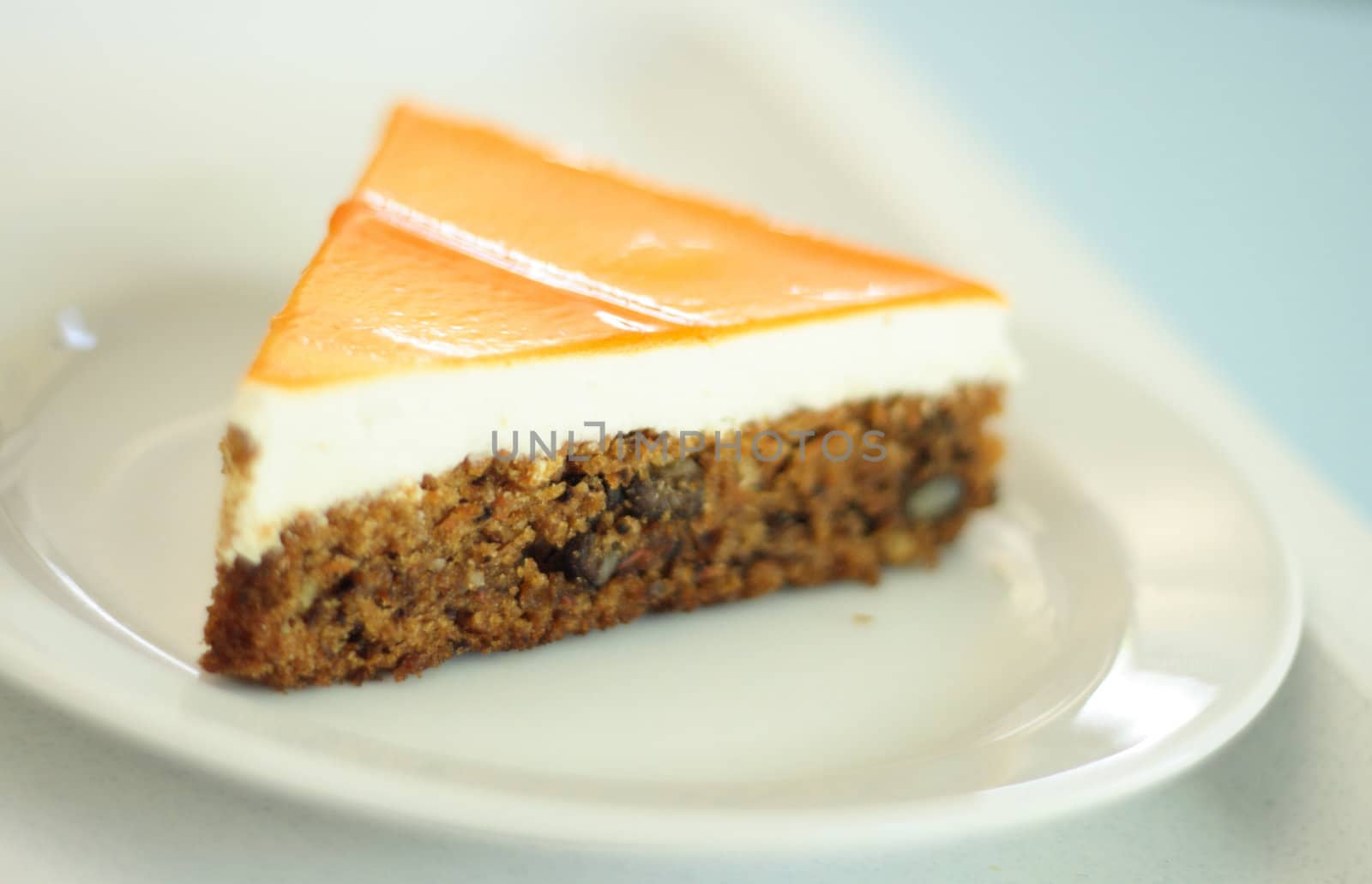 sweet desert (cheese cake) as very nice food background