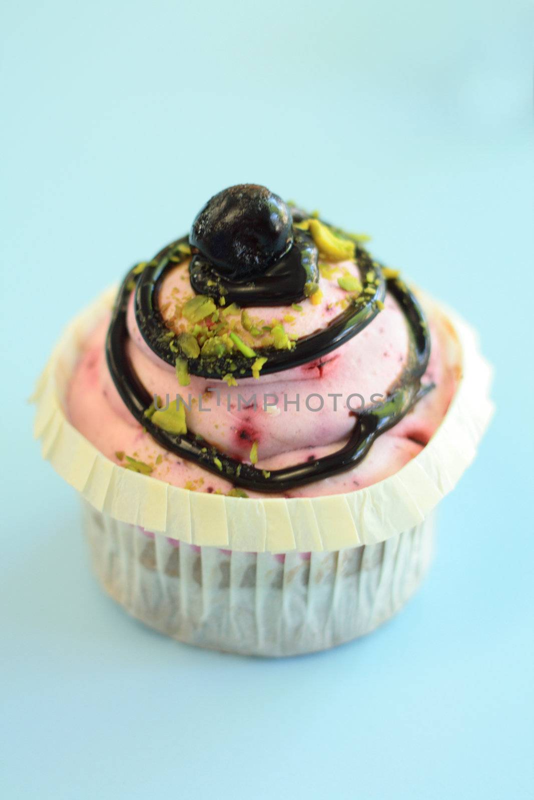 sweet desert (czech muffin) as very nice food background