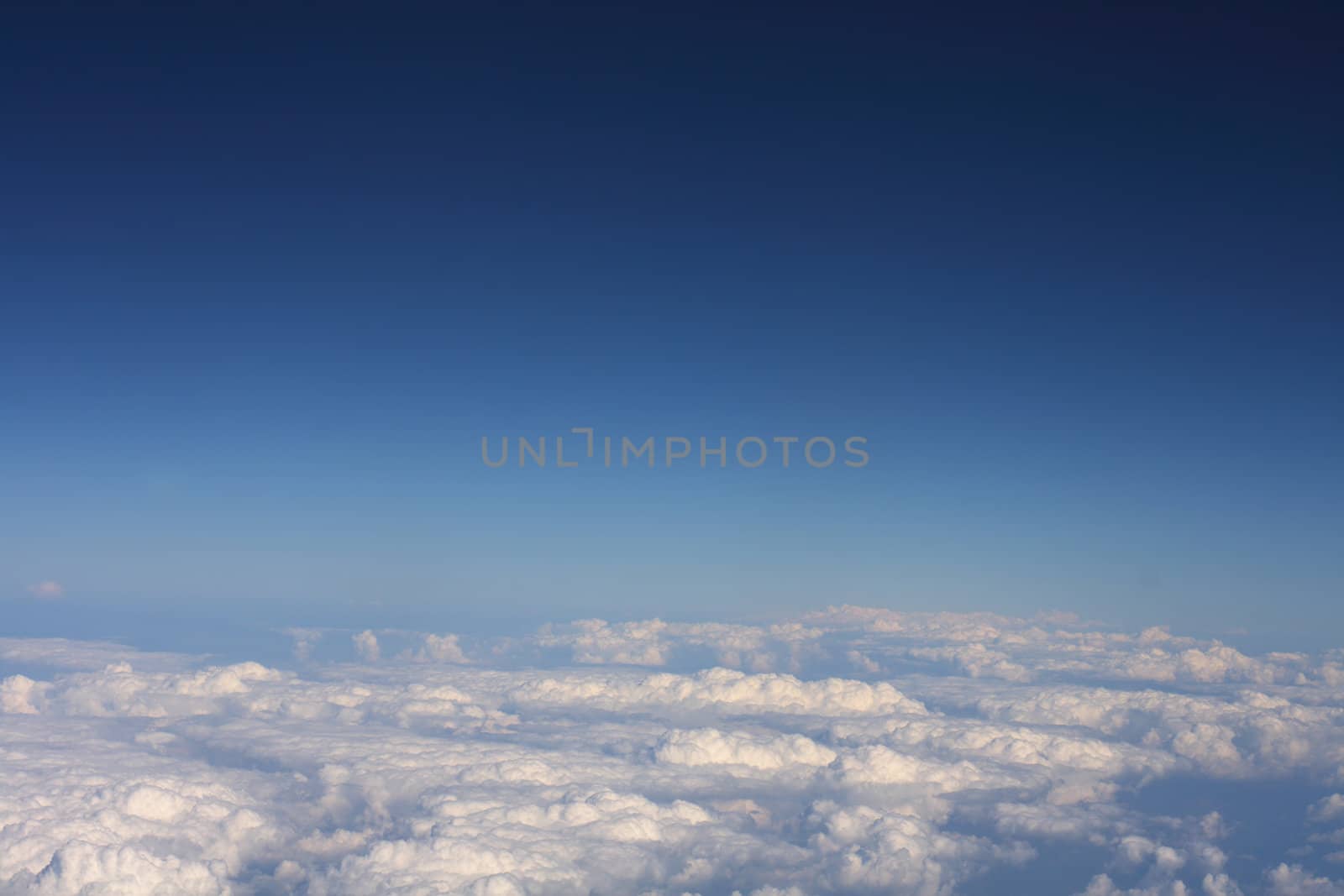 nice clouds background between Africa and Europe