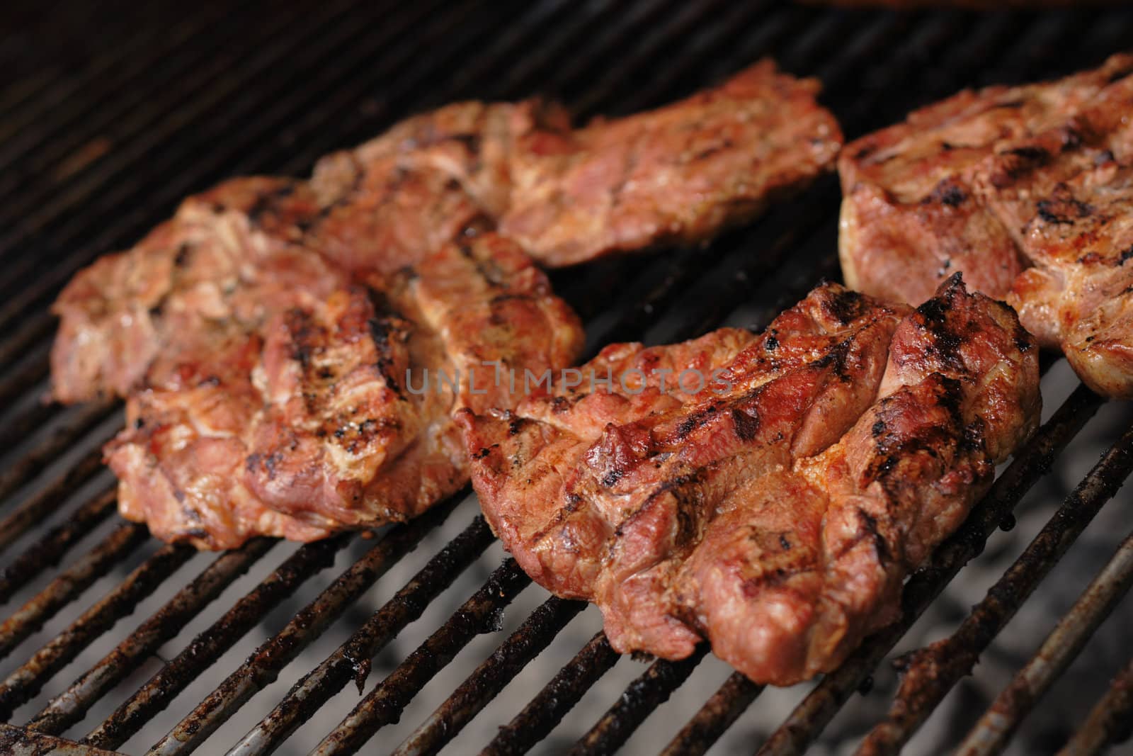 grilled meat as very nice food background