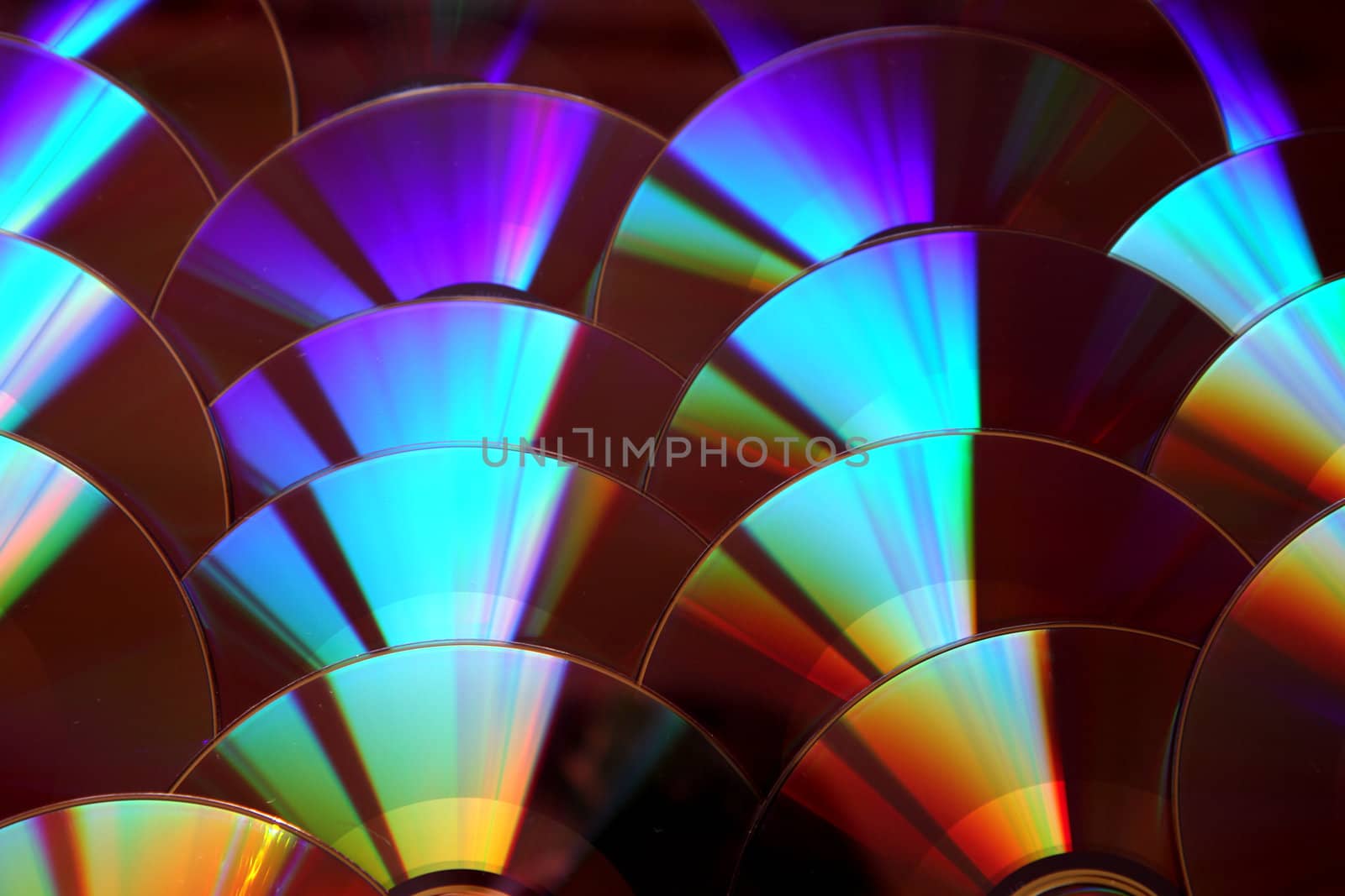 CD and DVD as nice computer  background