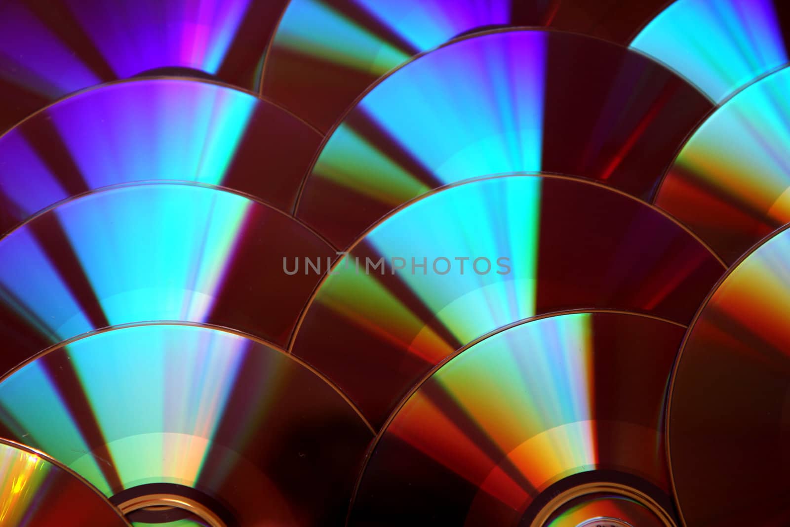 CD and DVD as nice computer  background