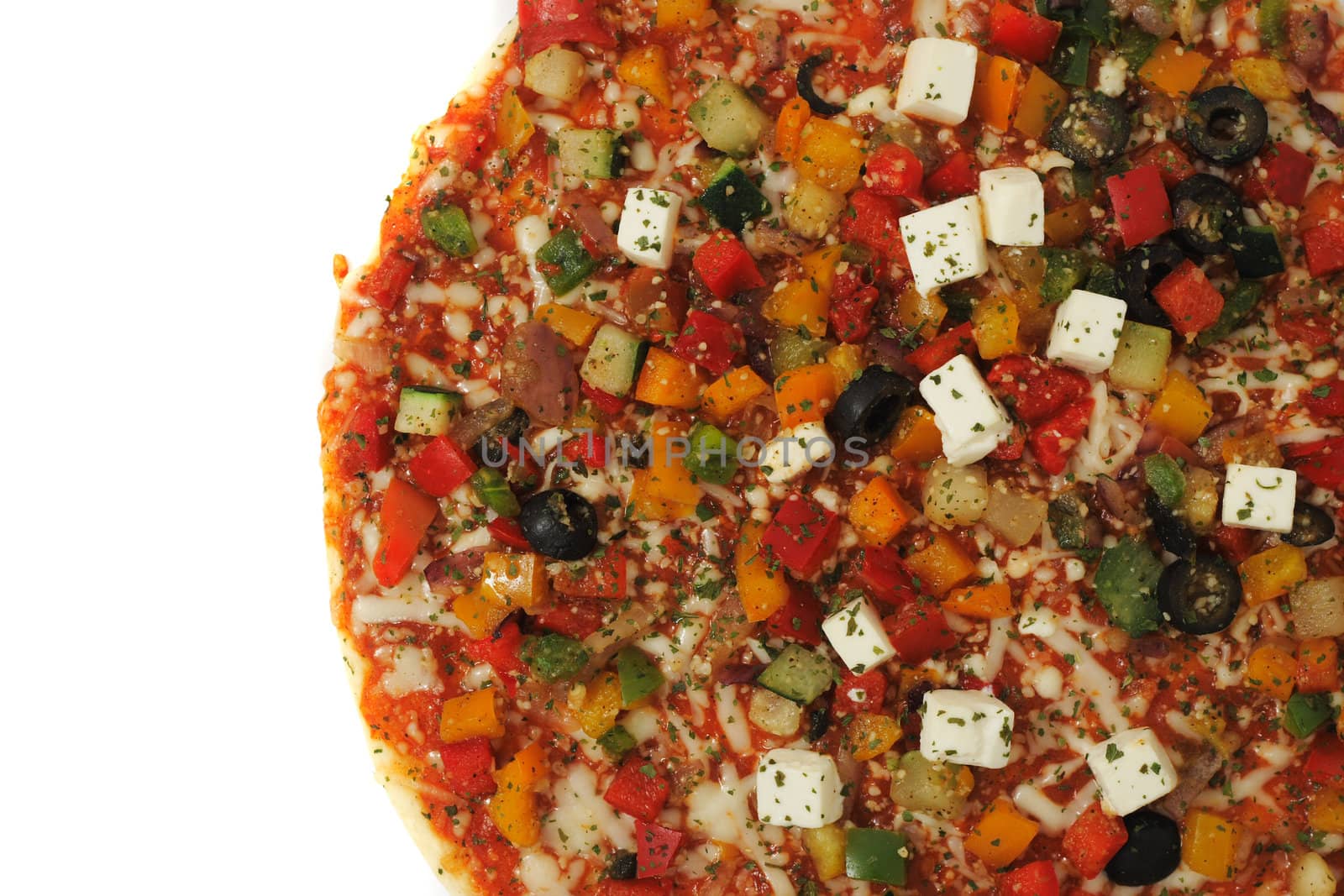 cheese and olve pizza  as very nice food backgound
