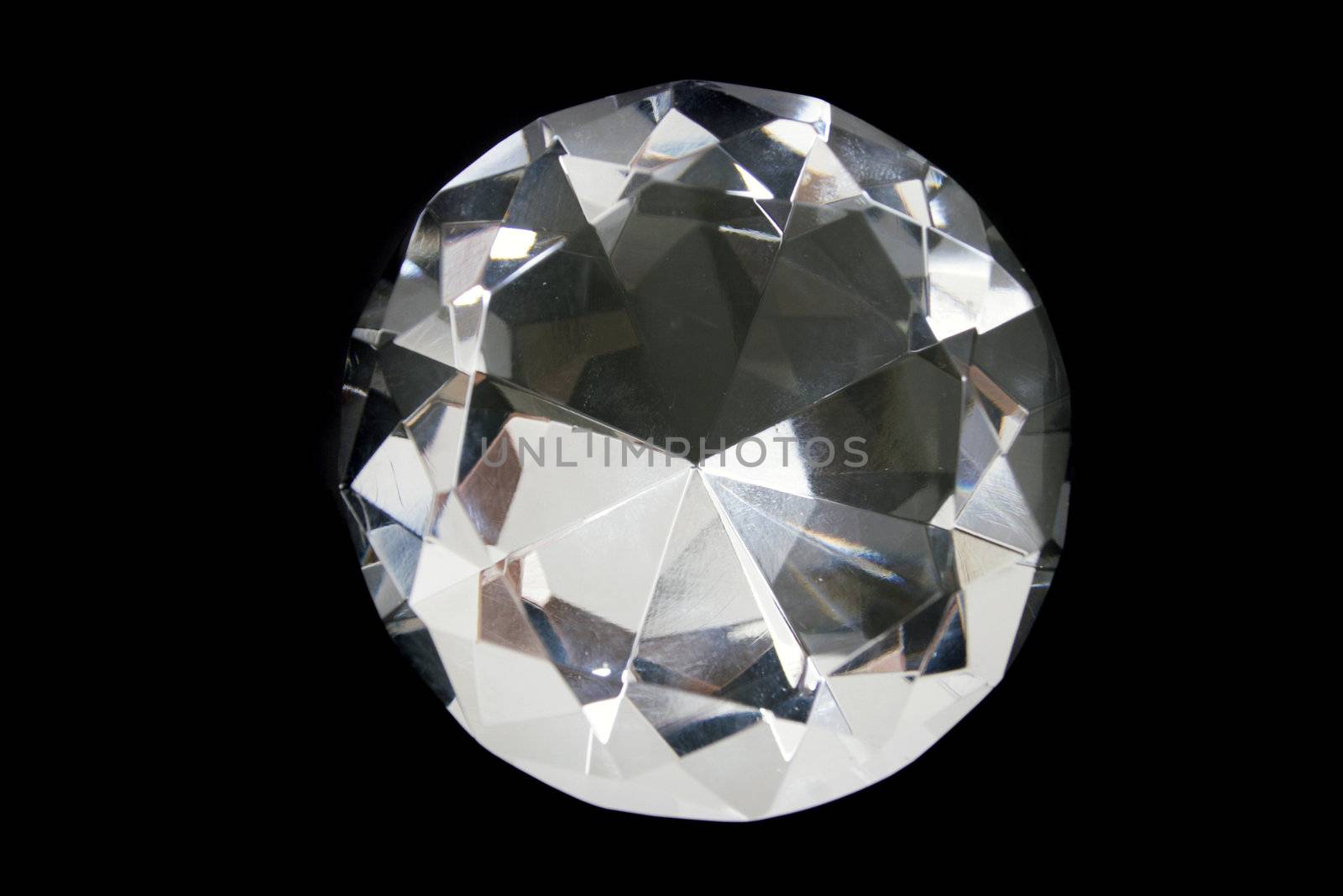 nice luxury diamond on the black background