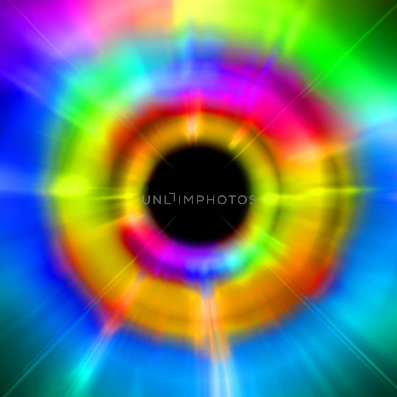 Abstract rainbow color background generated by the computer