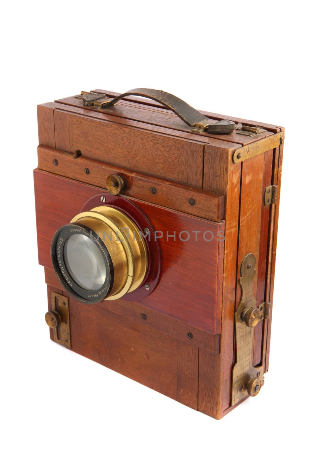 old wooden photo camera by jonnysek