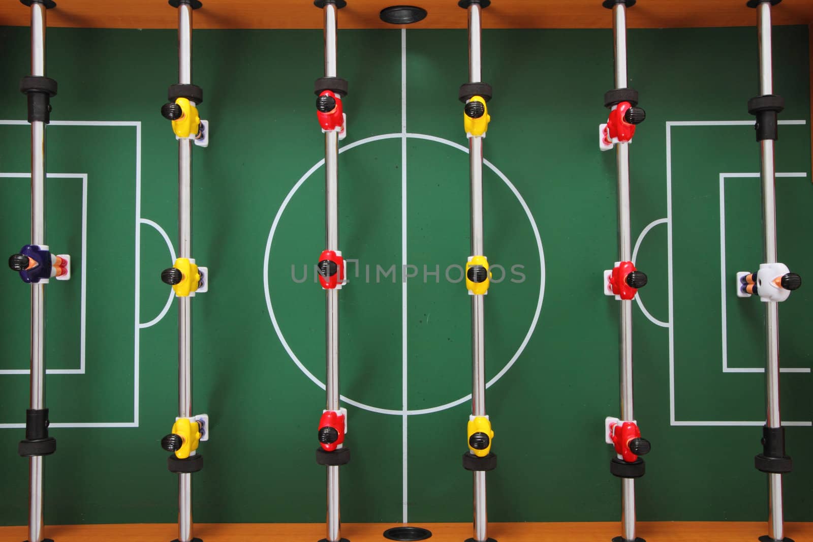 table soccer game as nice sport background
