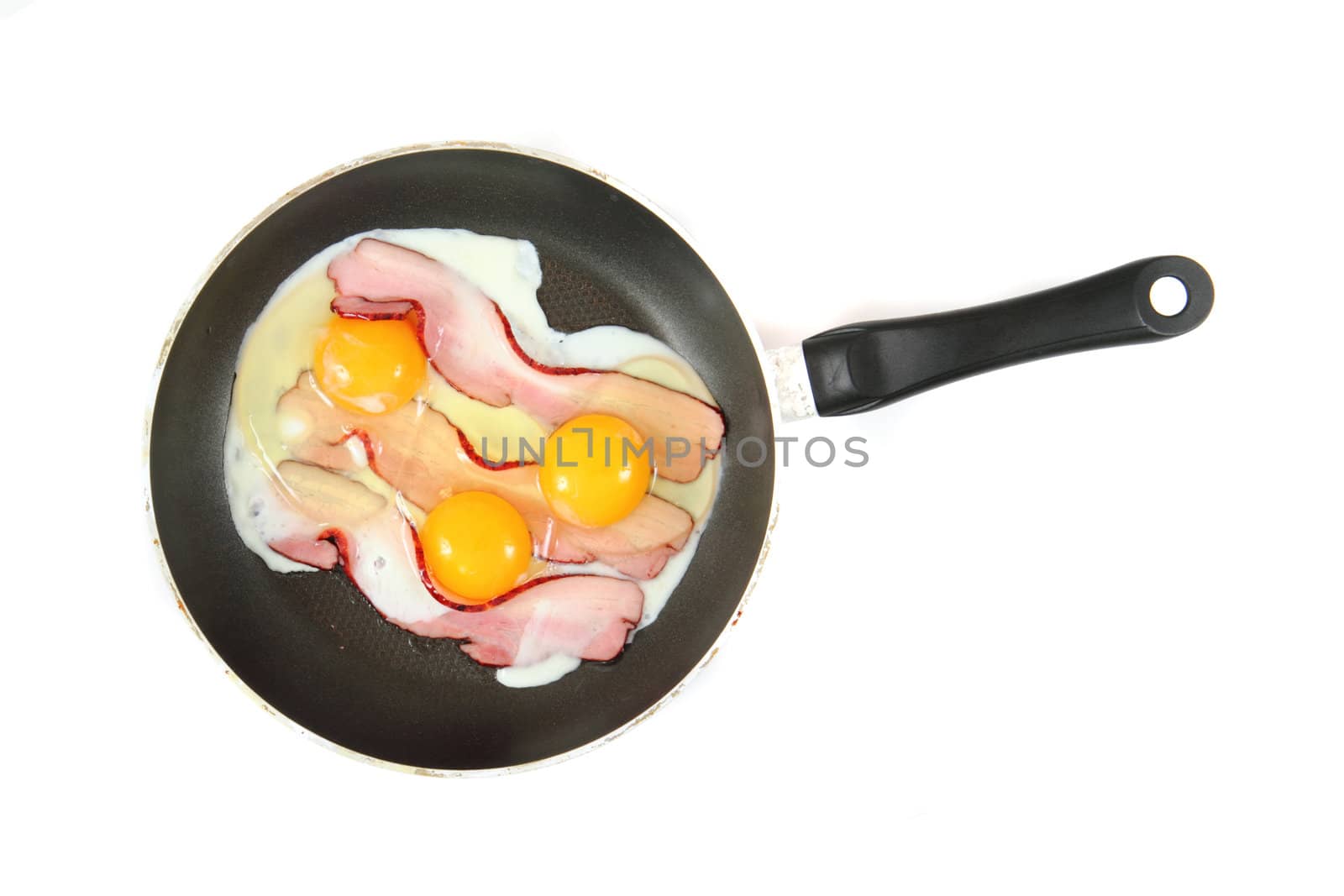 ham and eggs as very nice foof background