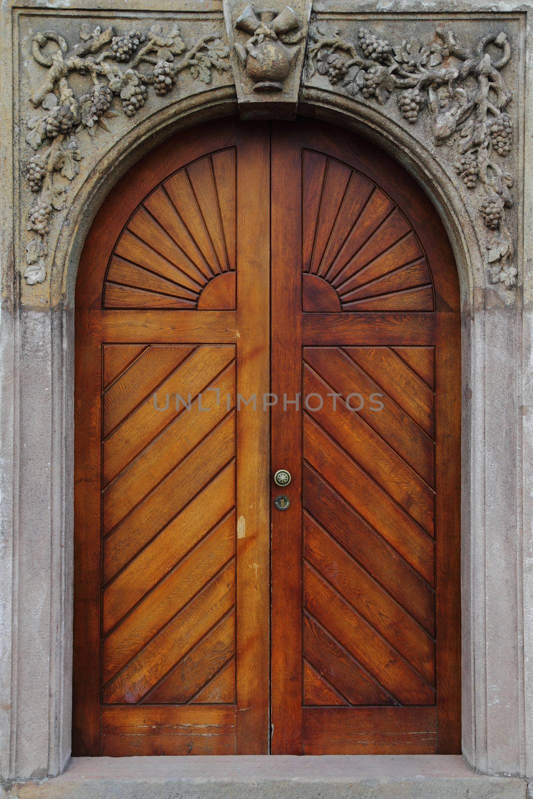 old door as very nice architecture background