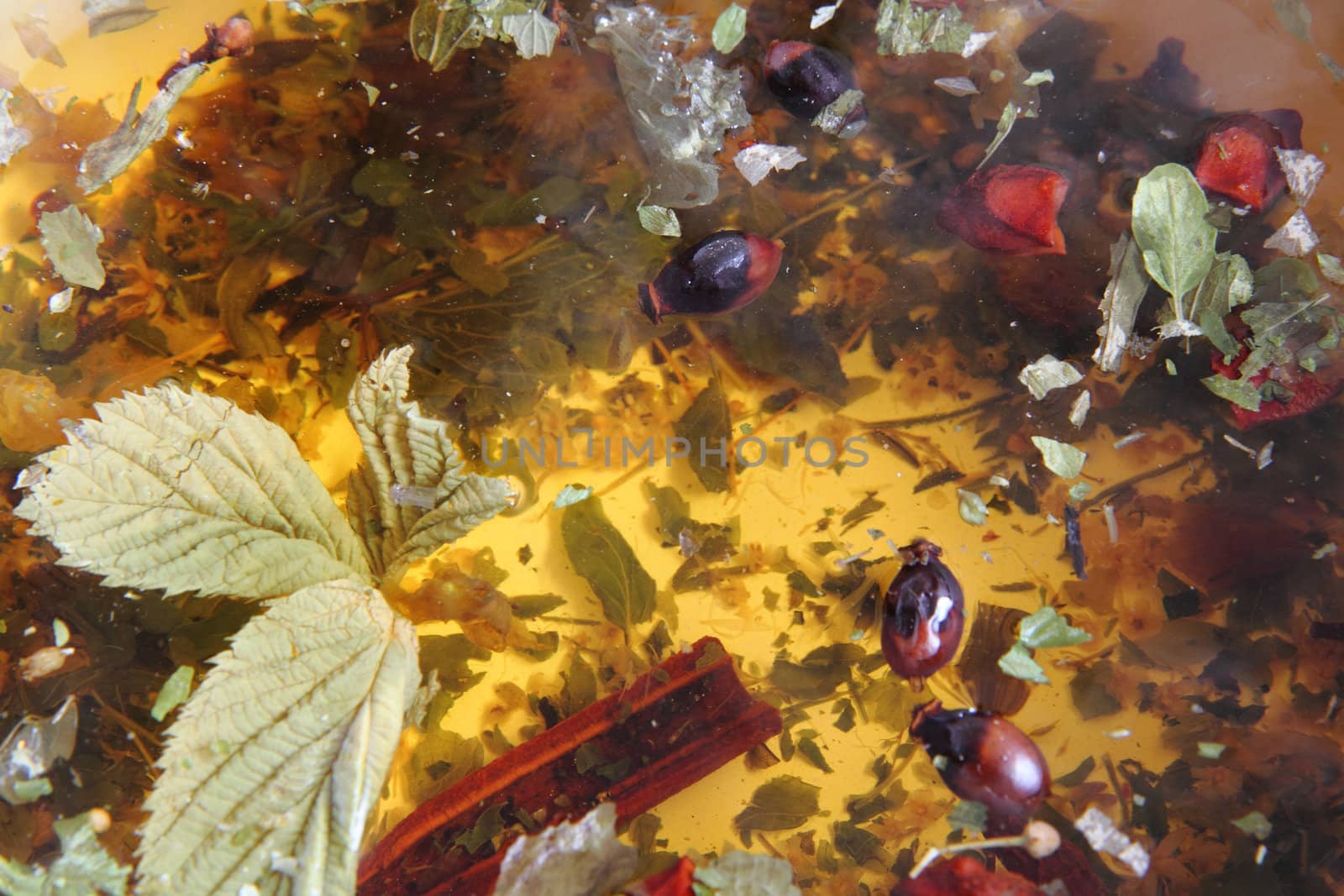 herbal tea as very nice natural drink background