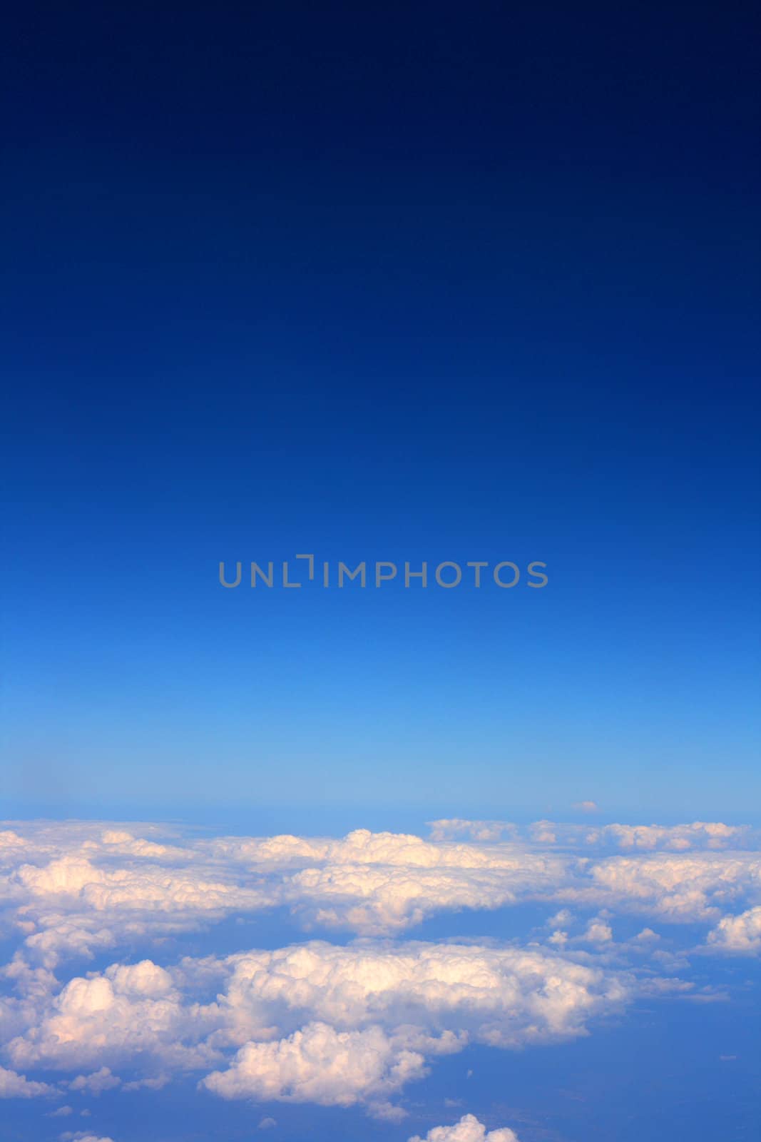 clouds and blue sky as very nice weather background