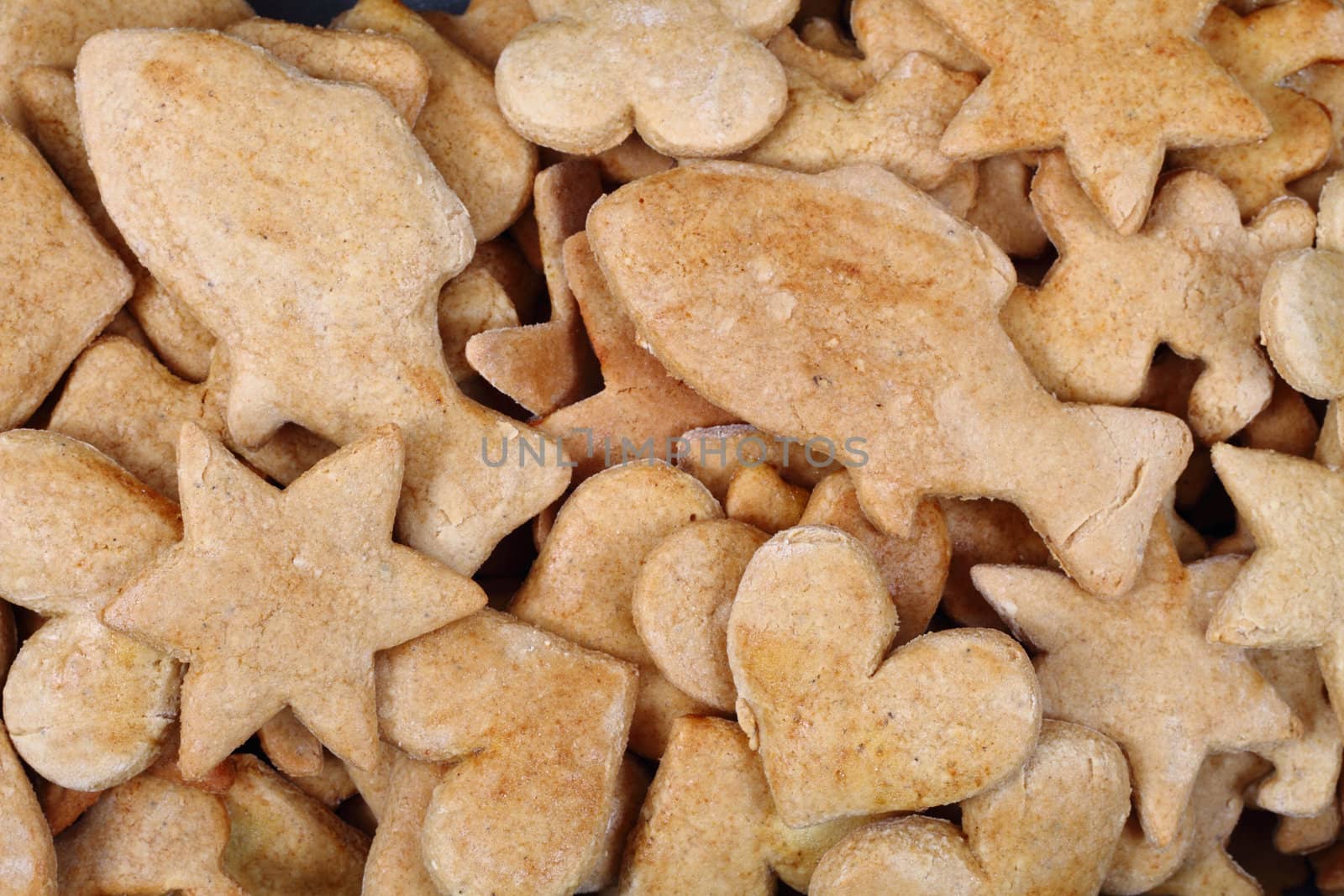 christmas gingerbread as nice holiday food background