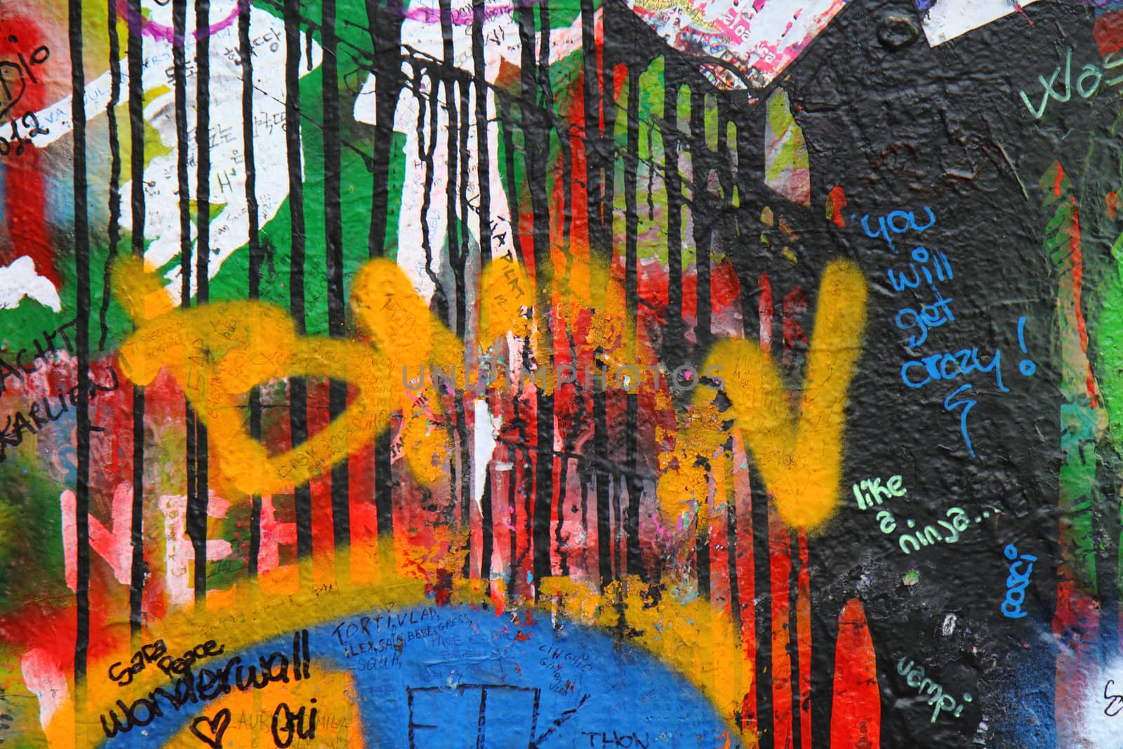 abstract street art as nice graffity baclground