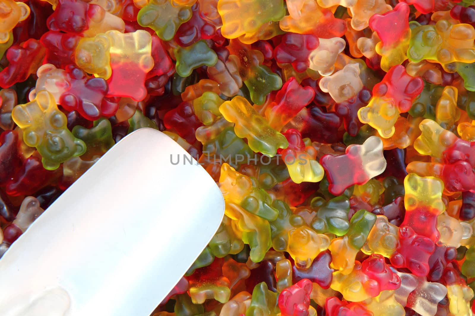 sweet bear candies as very nice sweet background