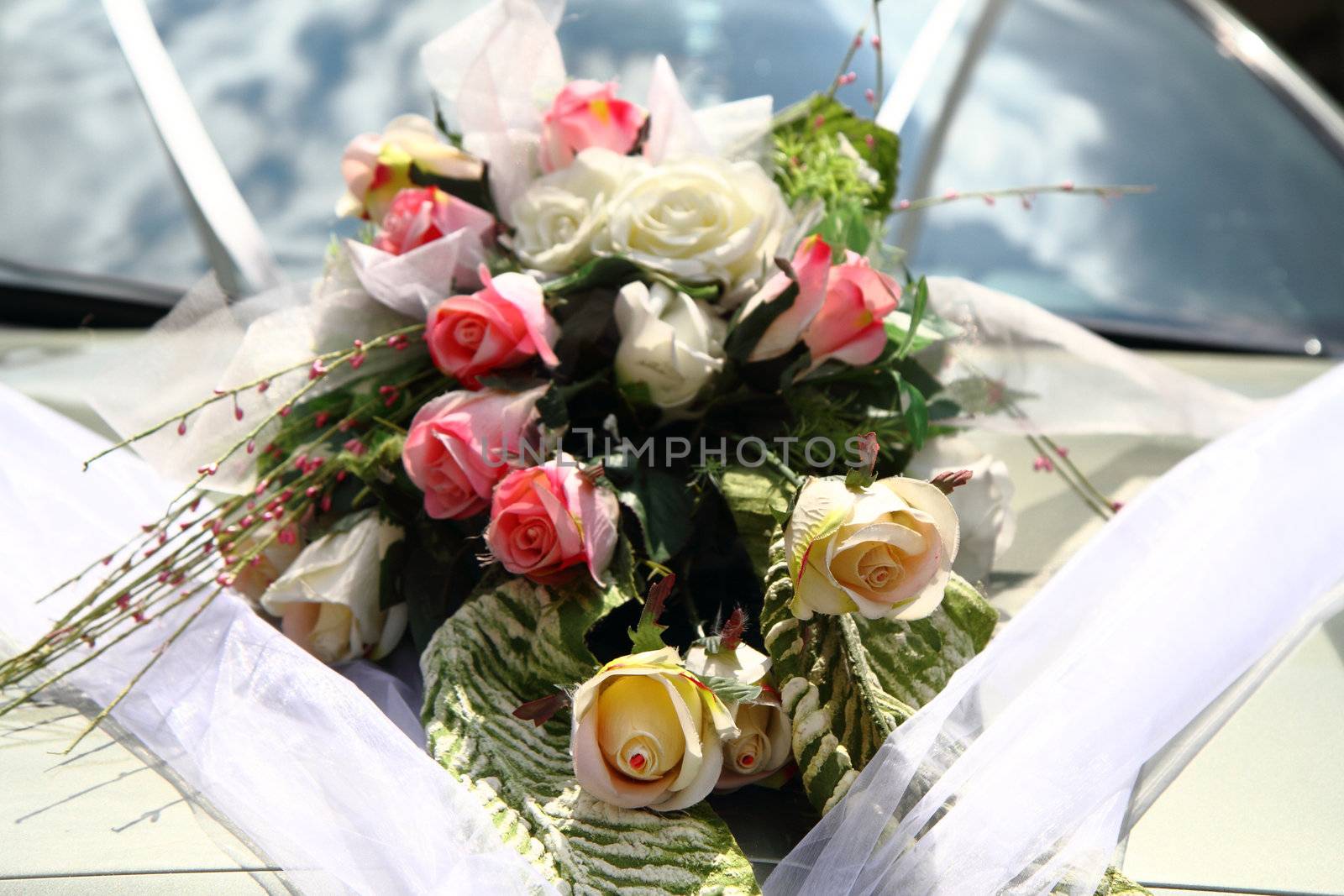 wedding flower background  by jonnysek