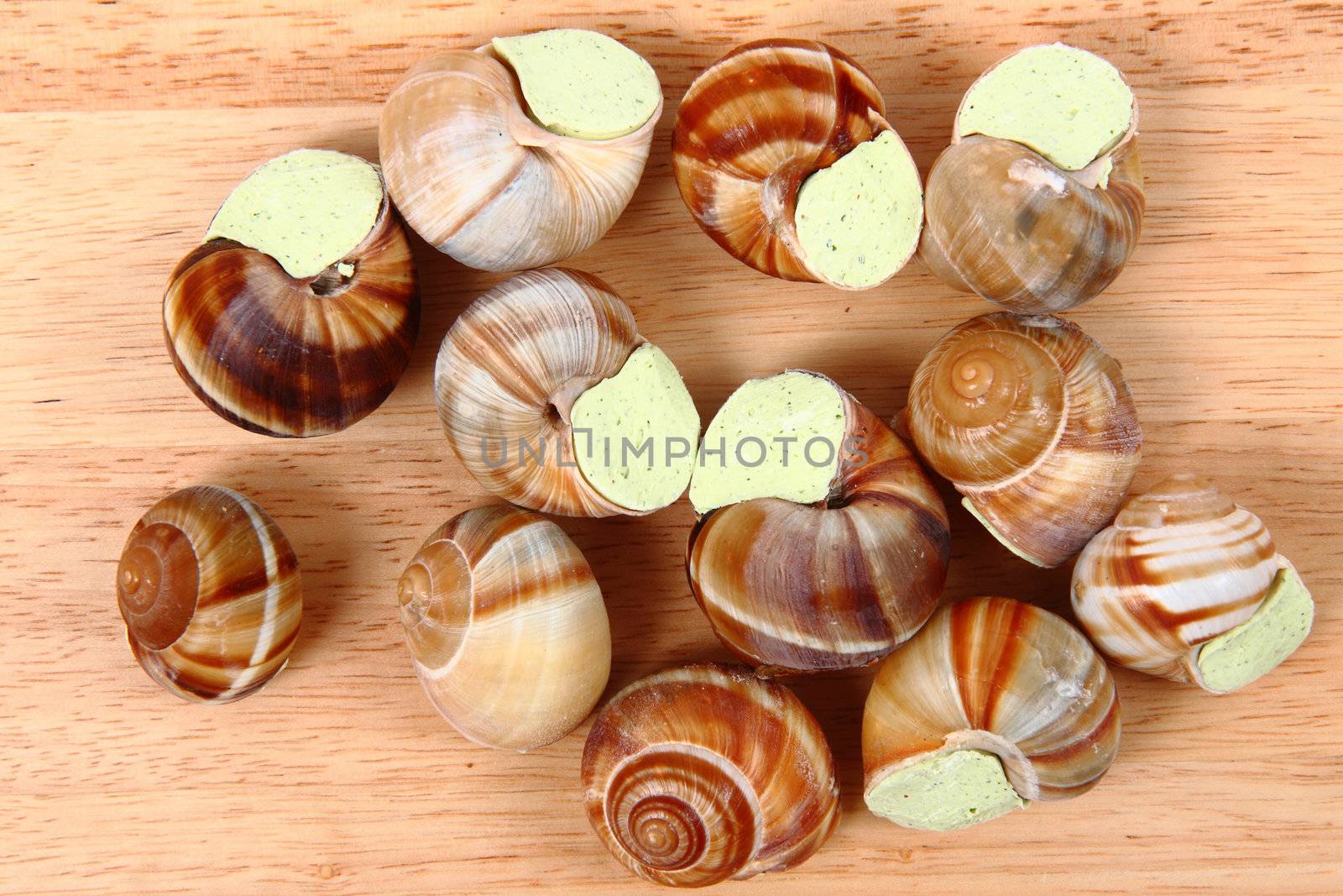 snails - french gourmet food by jonnysek
