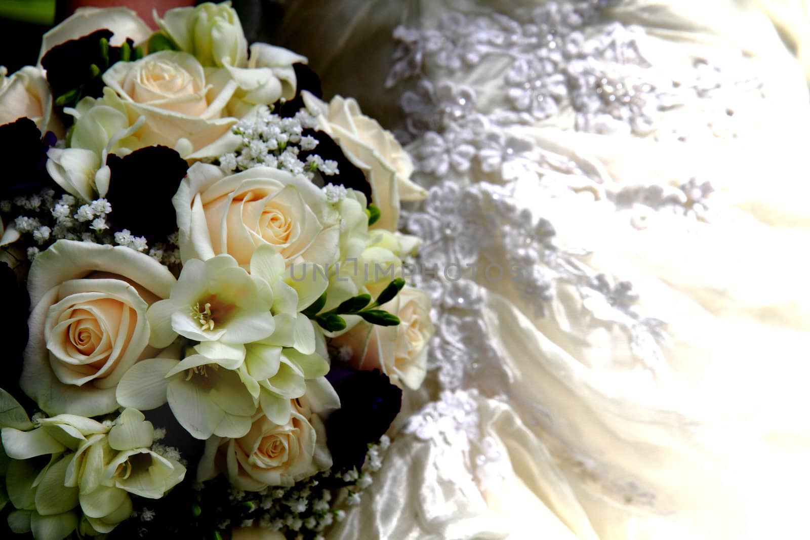 wedding flower background - detail from the big celebration 