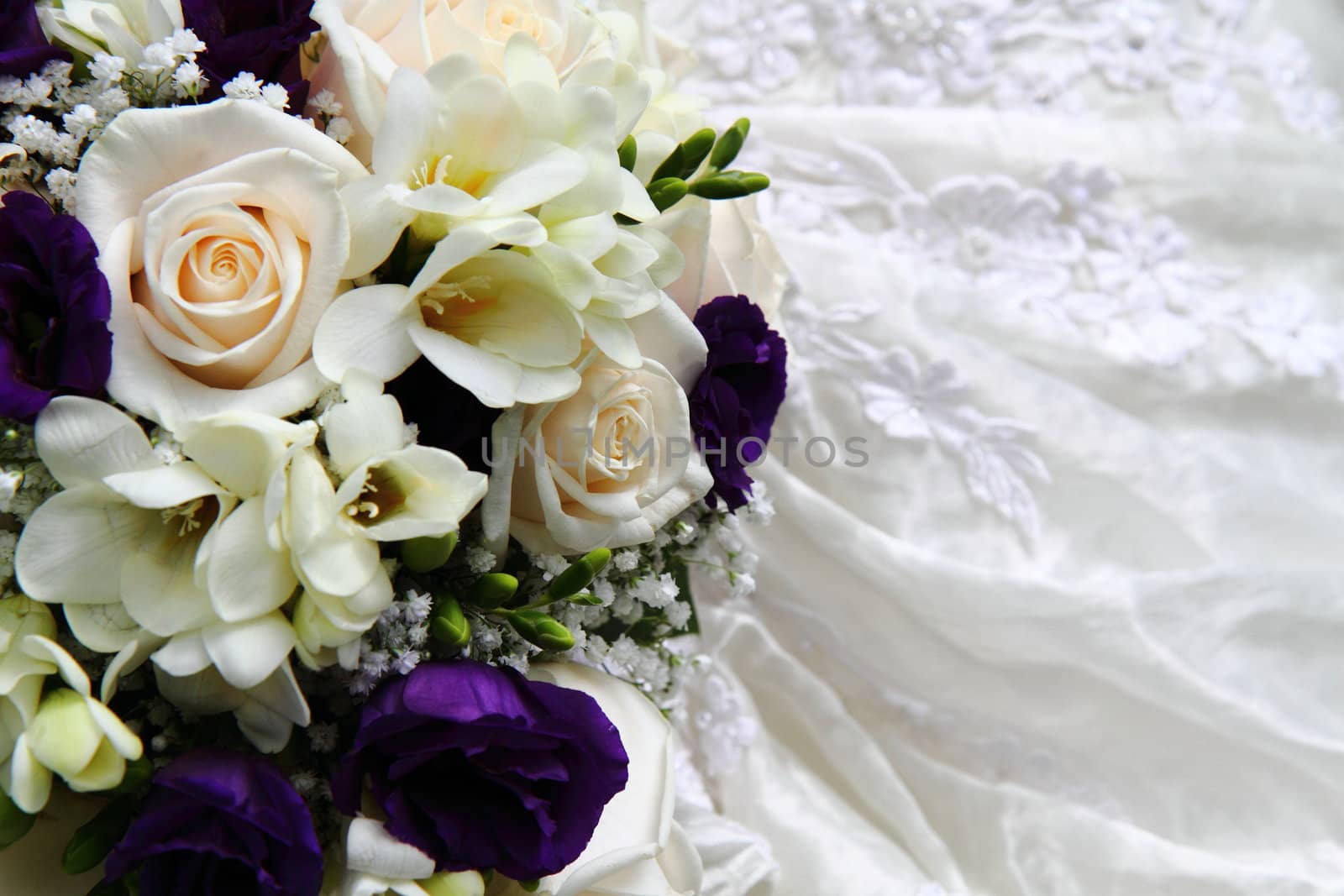 wedding flower background - detail from the big celebration 