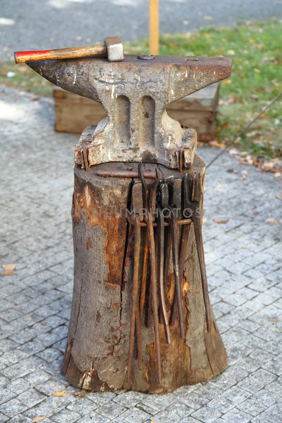 blacksmith tools as very nice history object