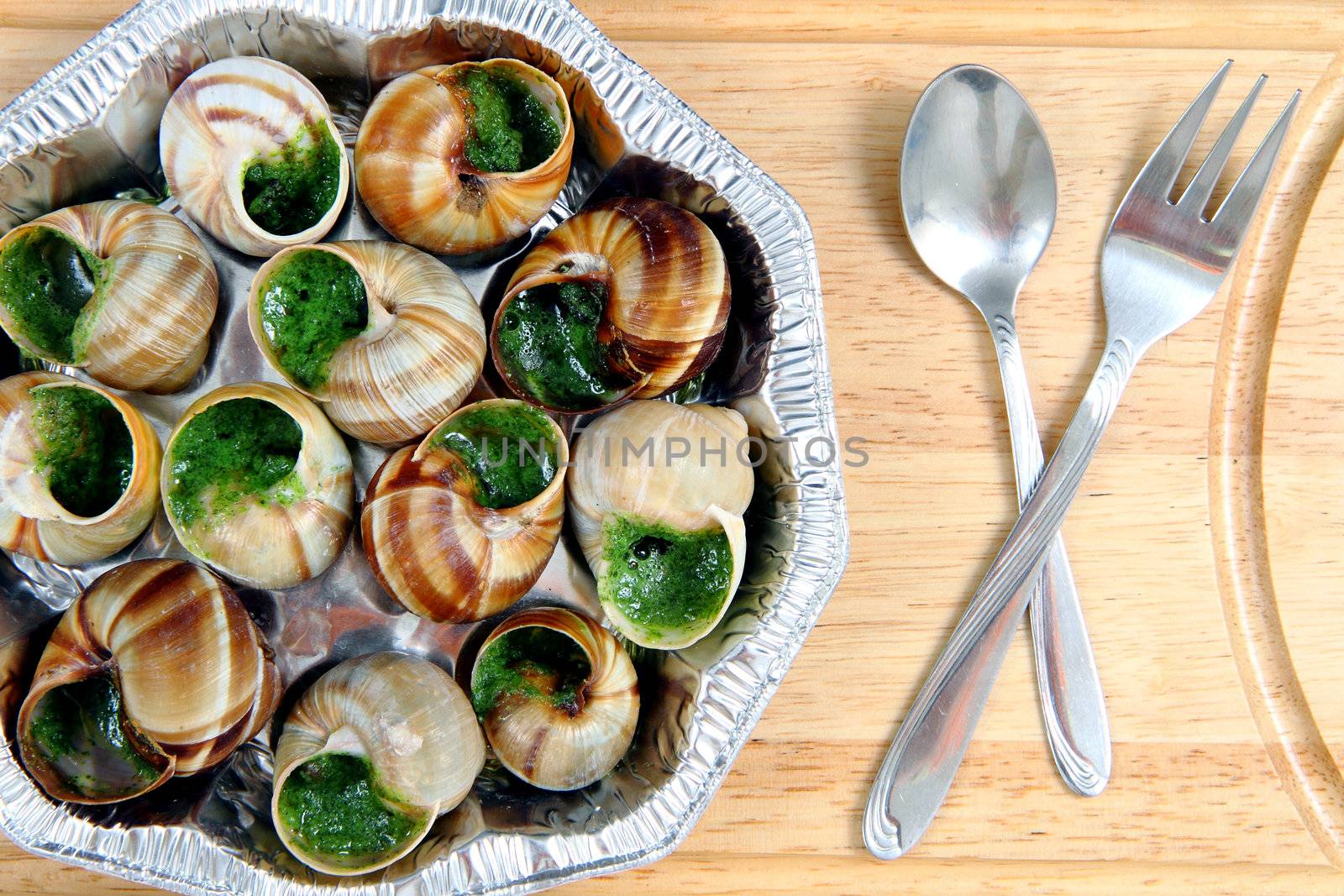 snails as french gourmet food  by jonnysek