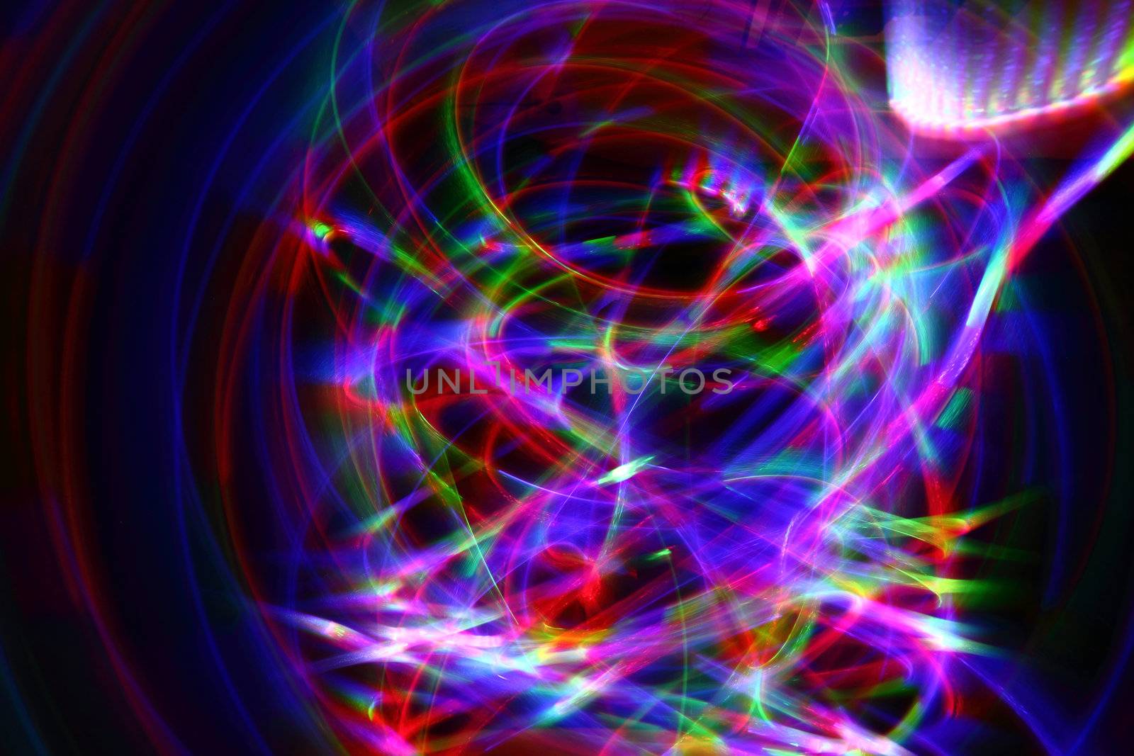 abstract light background  in the dark by jonnysek