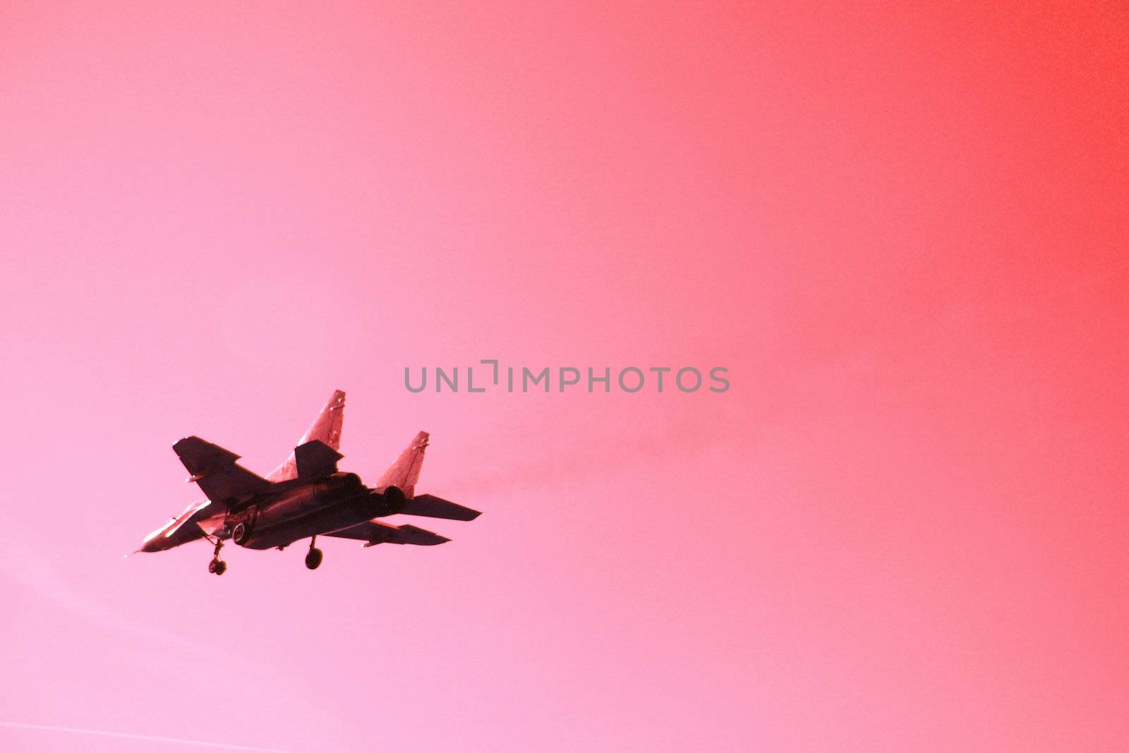 aircraft in the sky  by jonnysek
