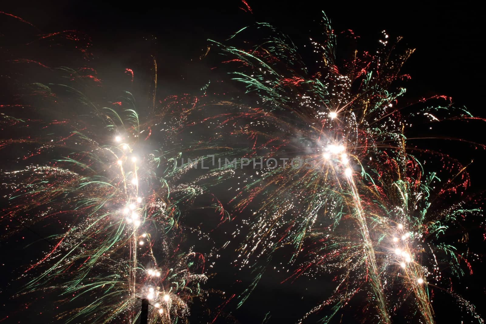 fireworks background by jonnysek