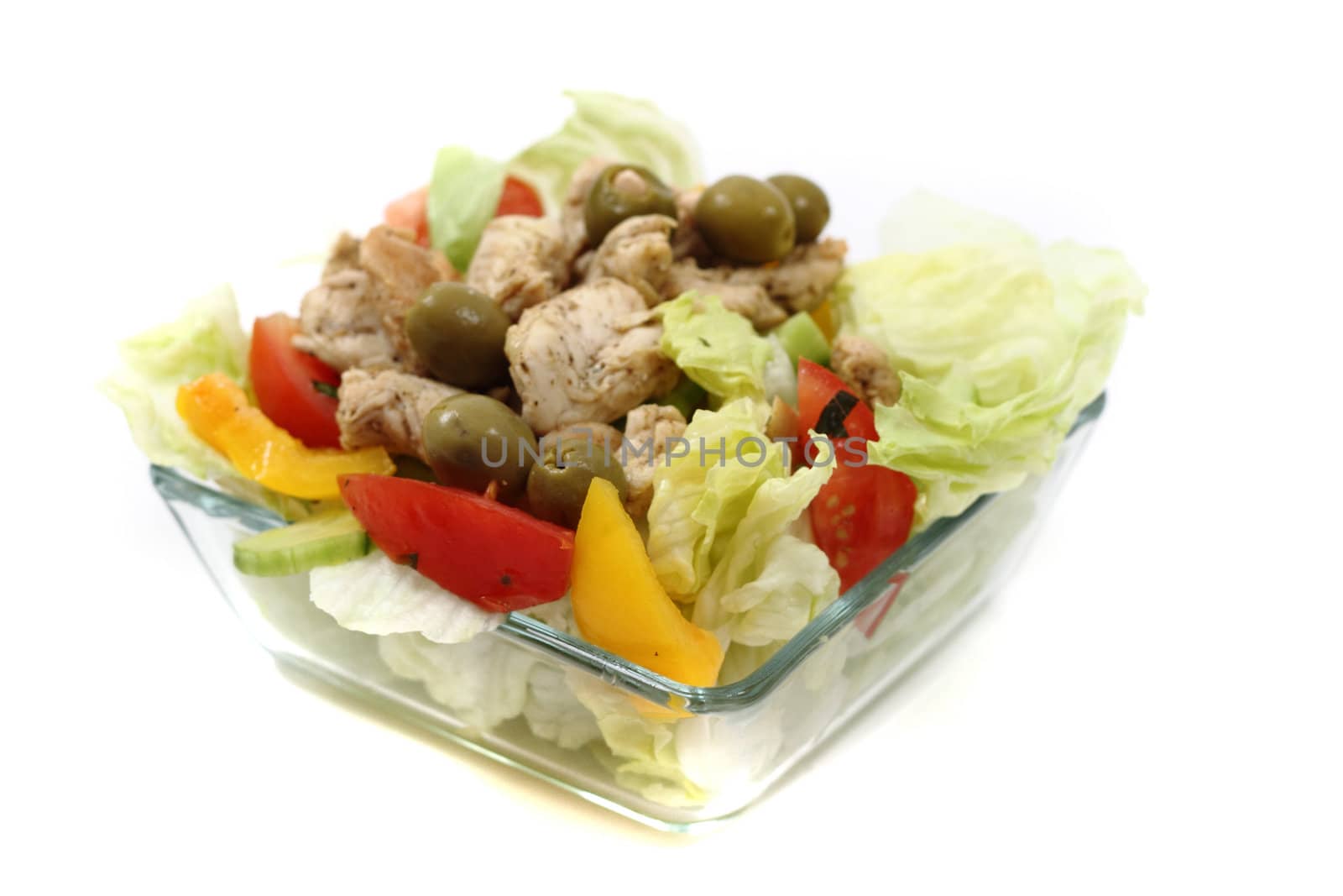 diet chicken and vegetable food by jonnysek