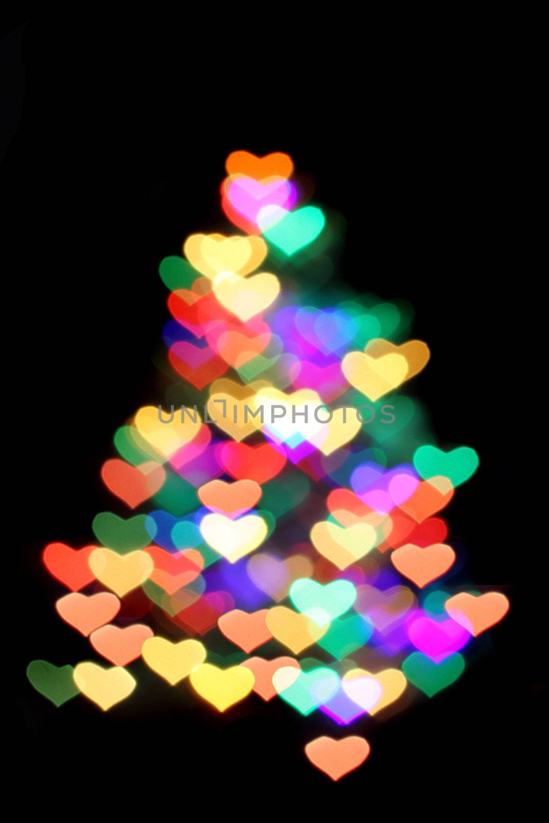 christmas tree from the light by jonnysek