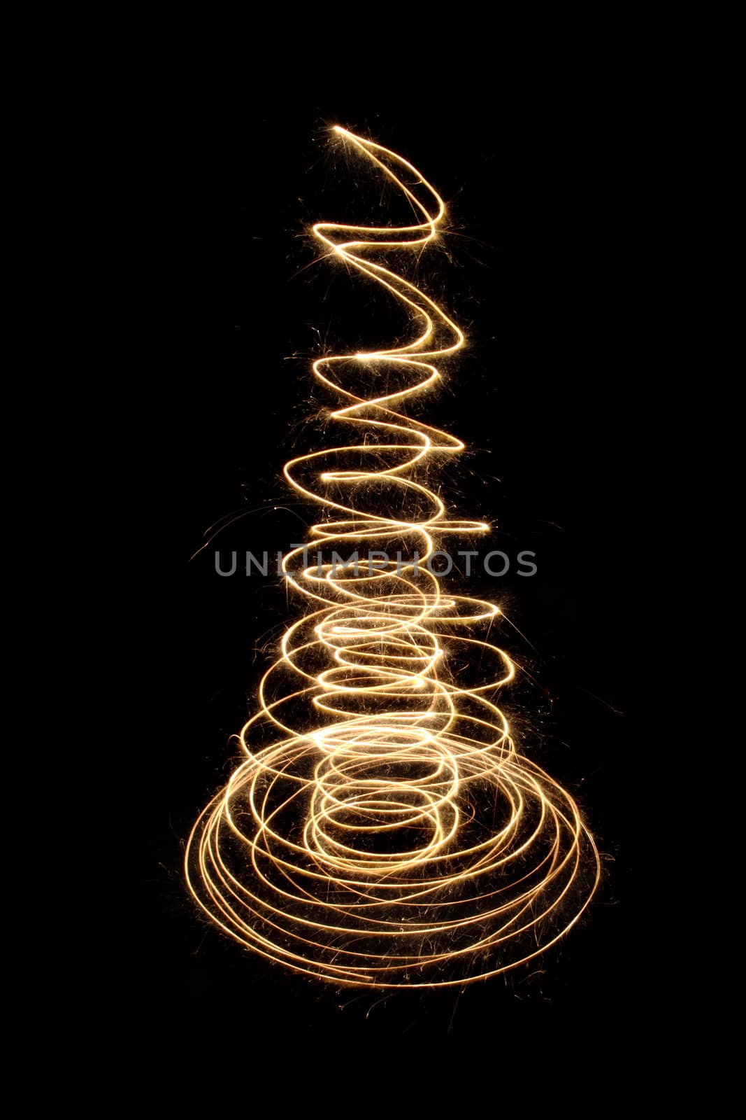 christmas tree from the light by jonnysek
