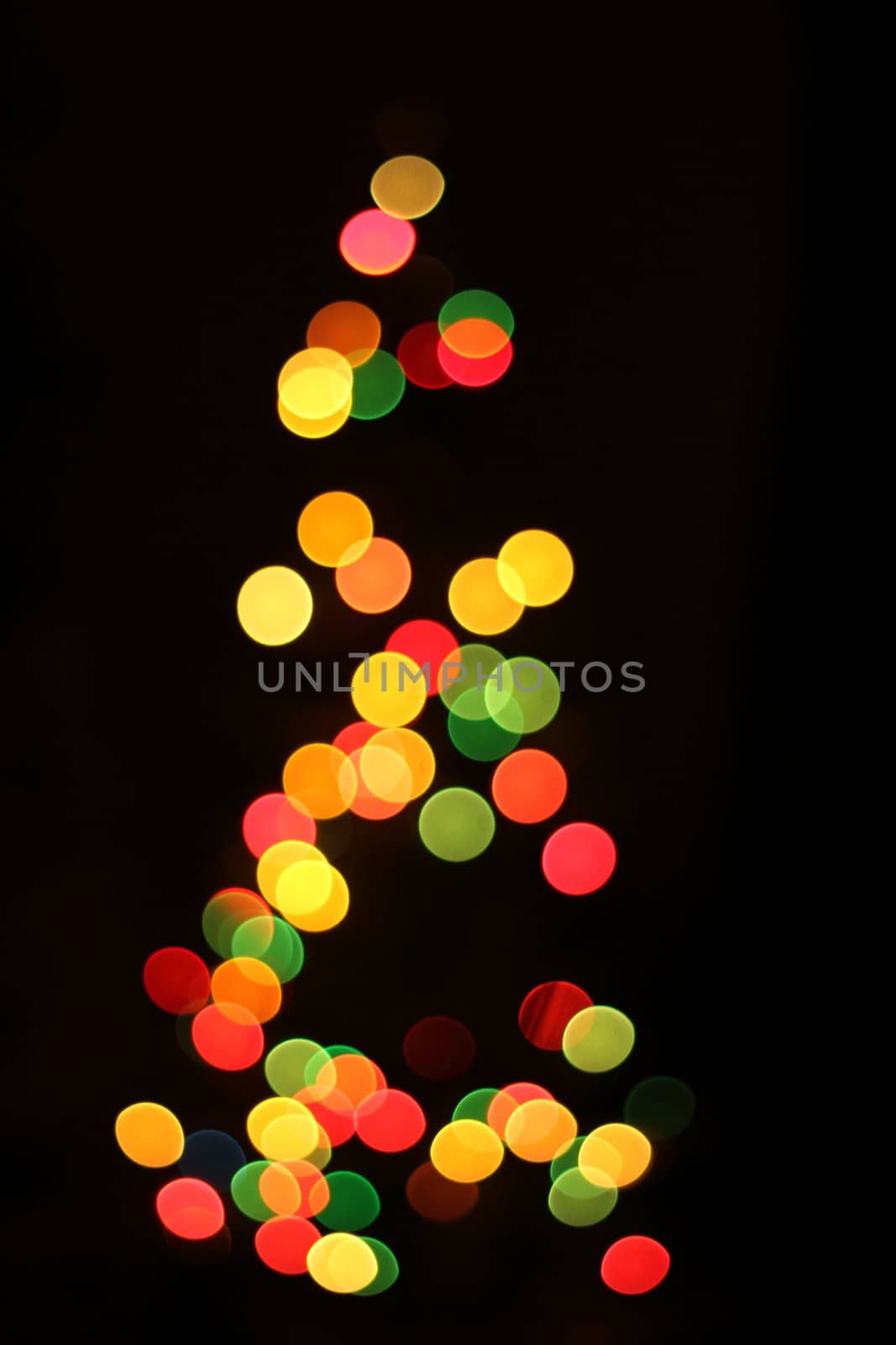 christmas lights as xmas tree by jonnysek