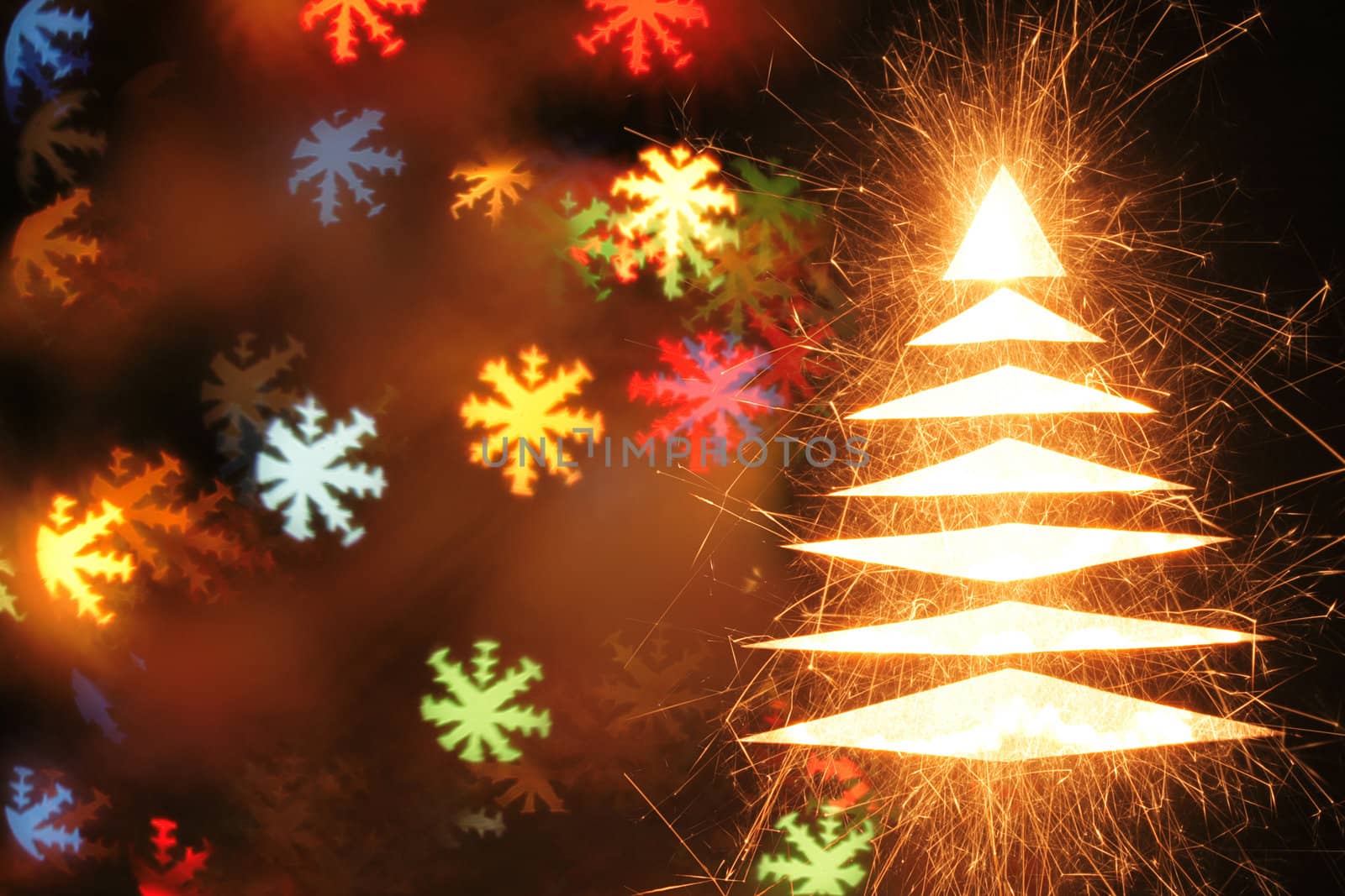 abstract christmas background by jonnysek