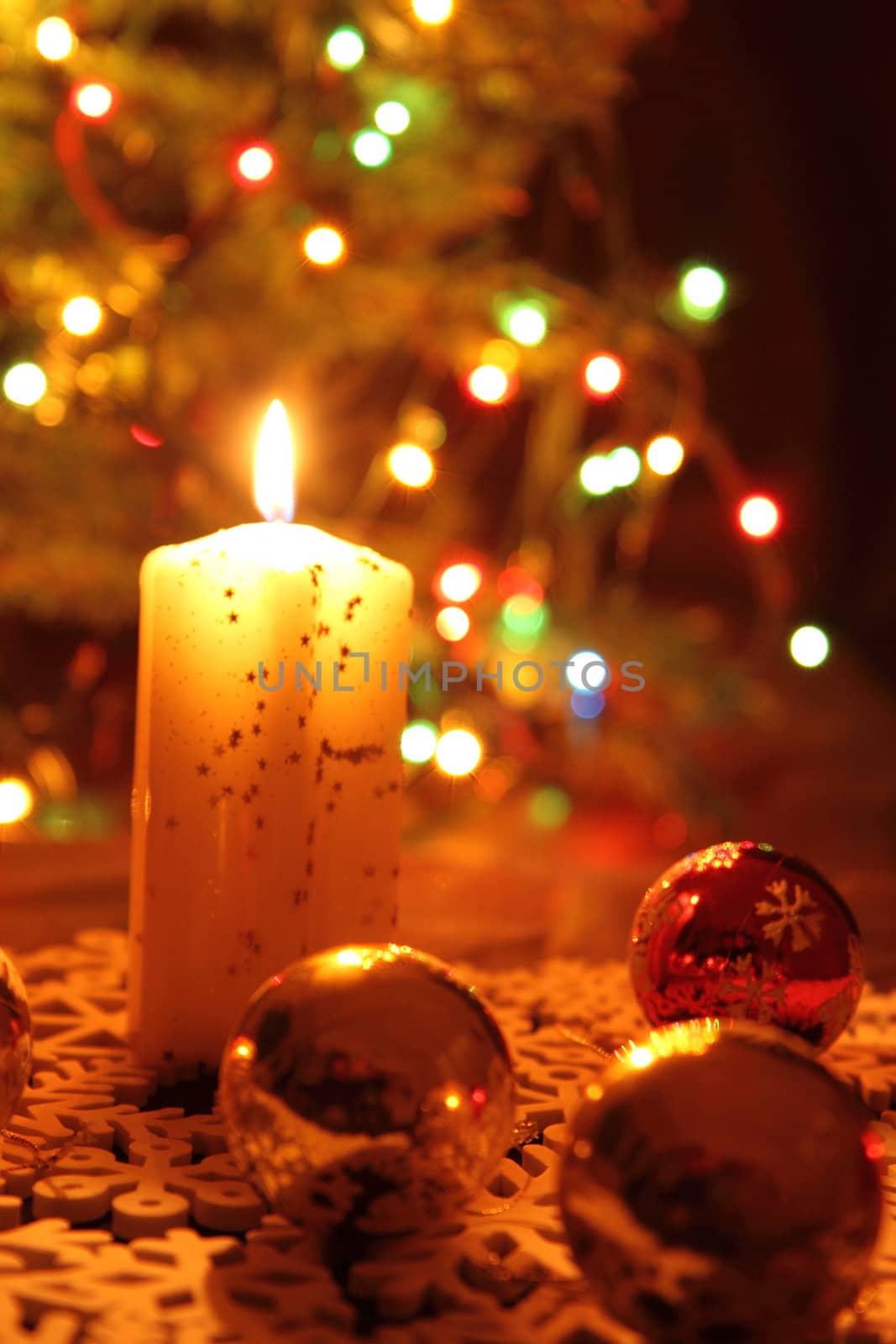 christmas candle  by jonnysek