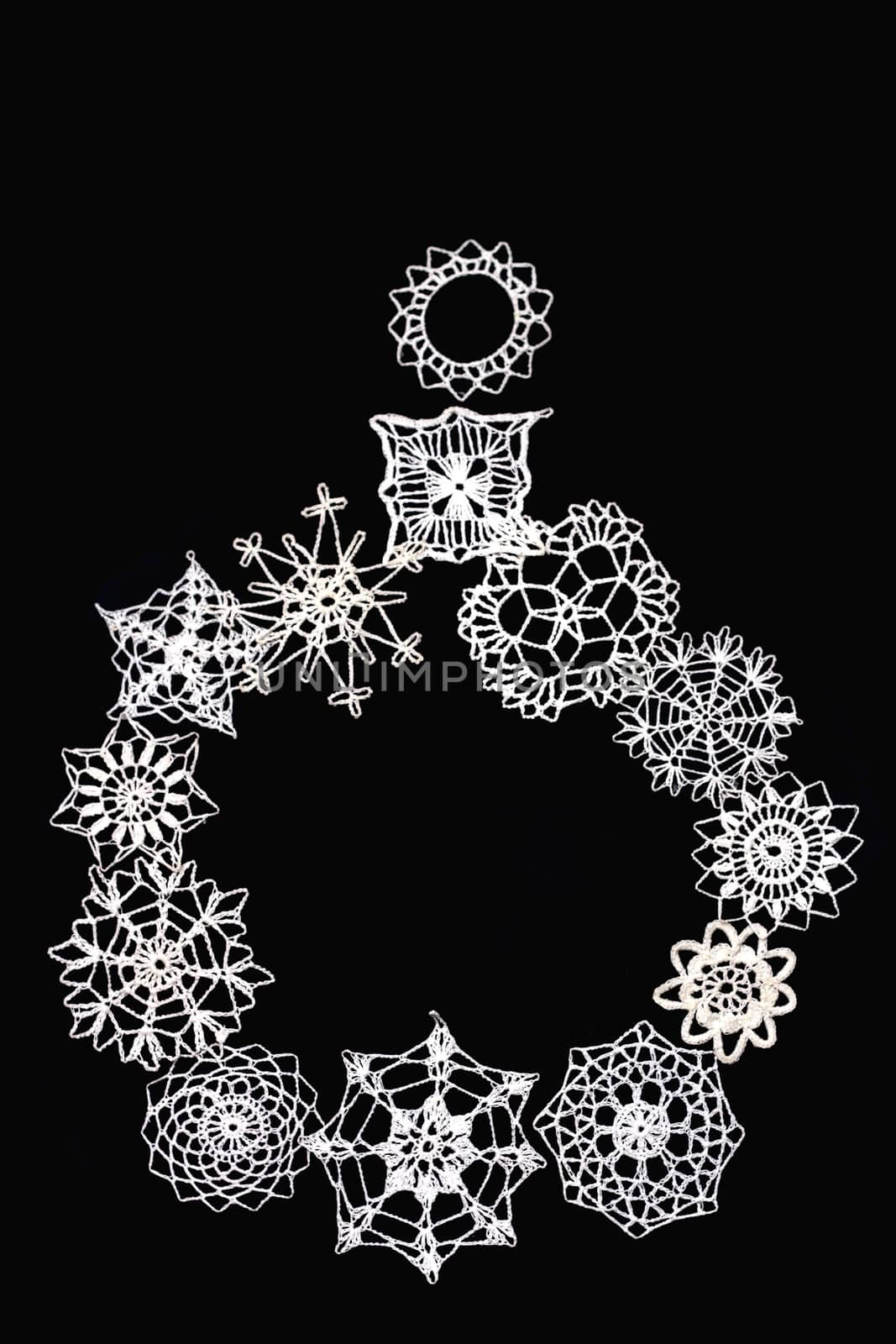 christmas snowflakes decoration  by jonnysek