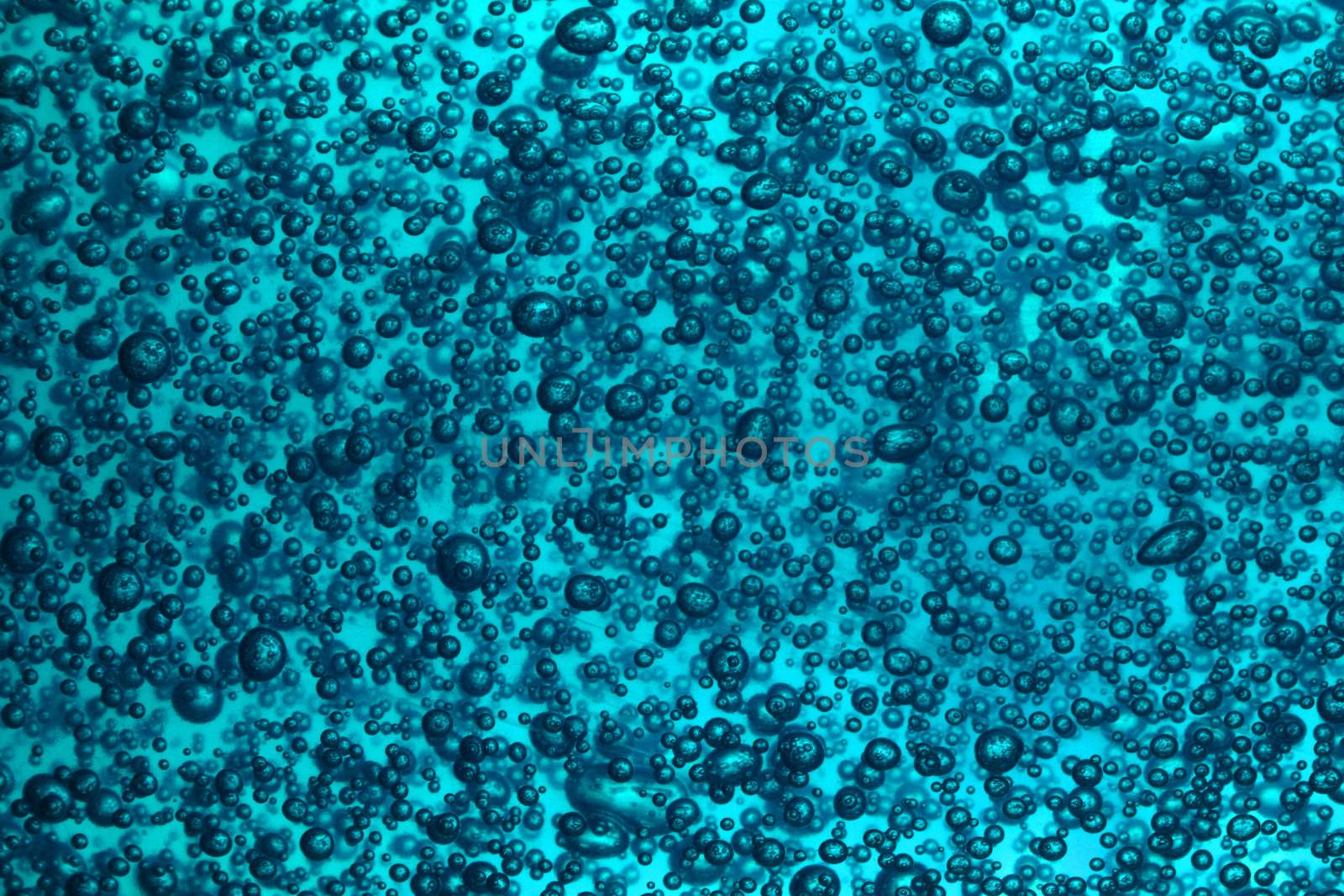 abstract blue water background as oxygen texture