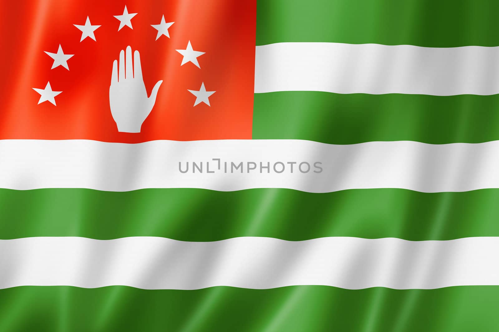 Abkhazian flag by daboost