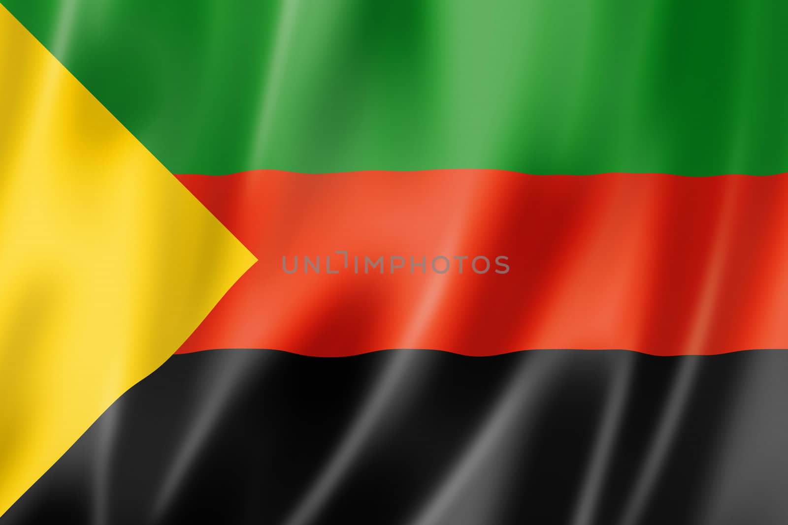 Azawad MNLA flag by daboost