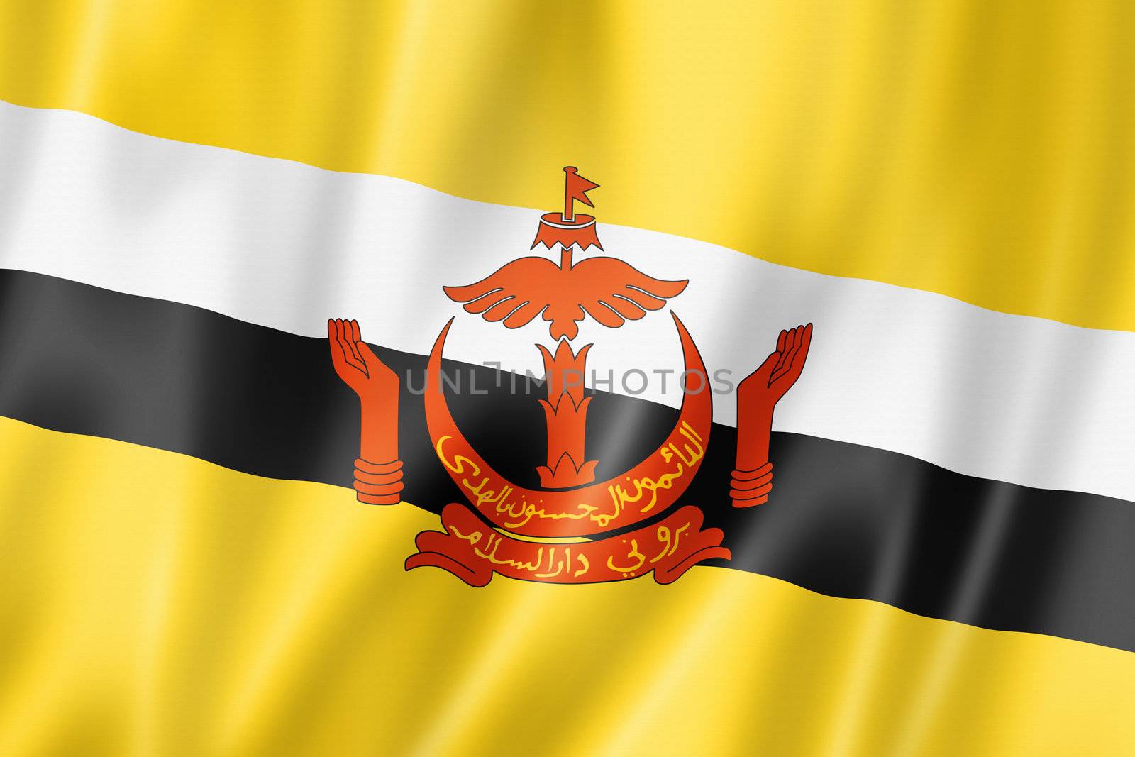 Bruneian flag by daboost