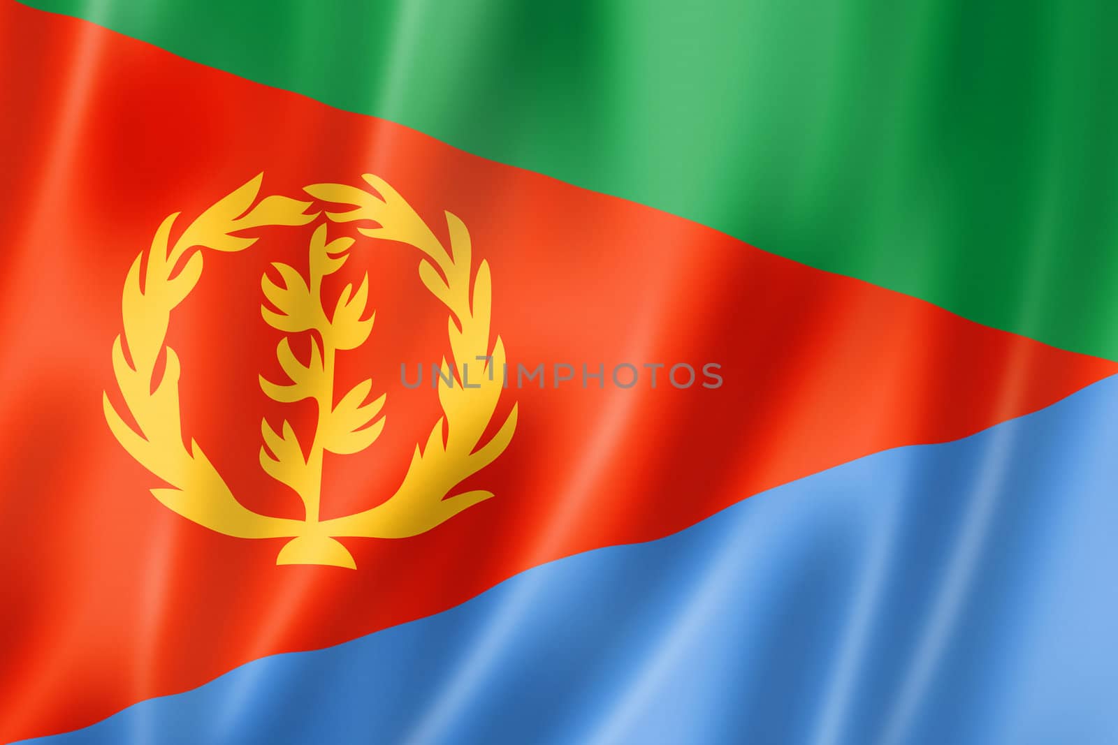 Eritrean flag by daboost