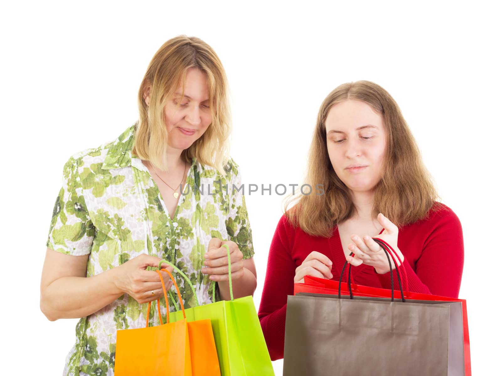 Two women on shopping tour by gwolters