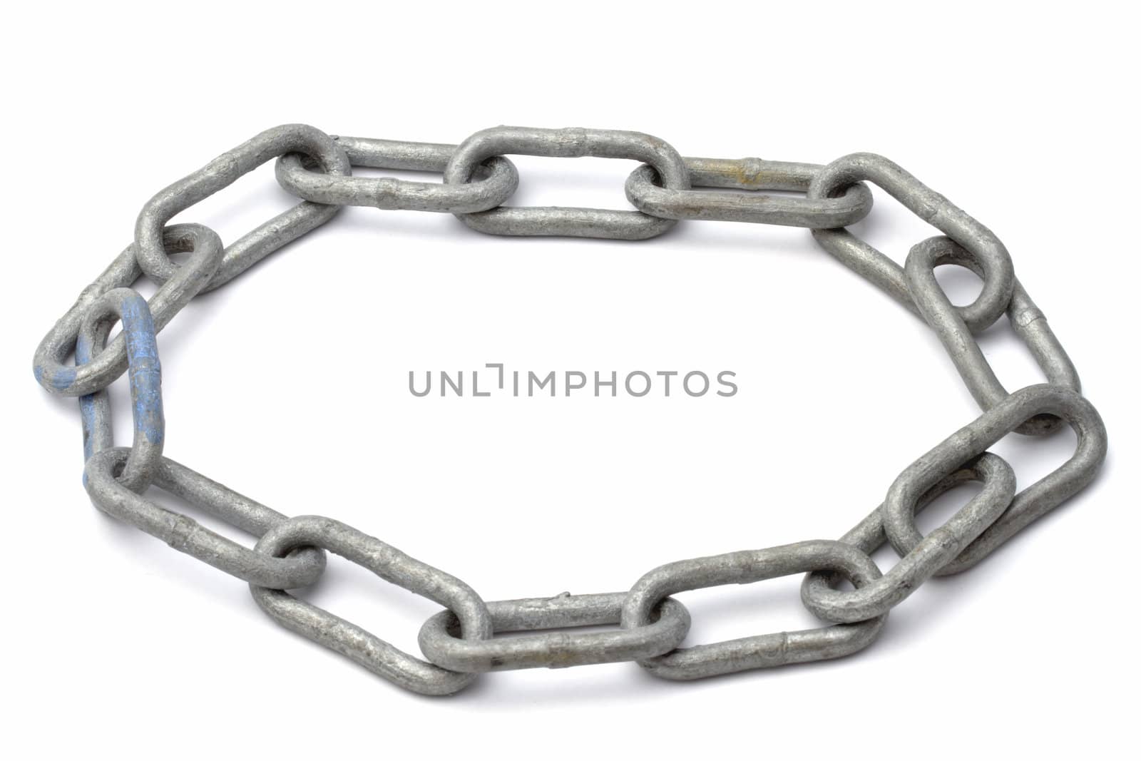 Chains isolated on white background 