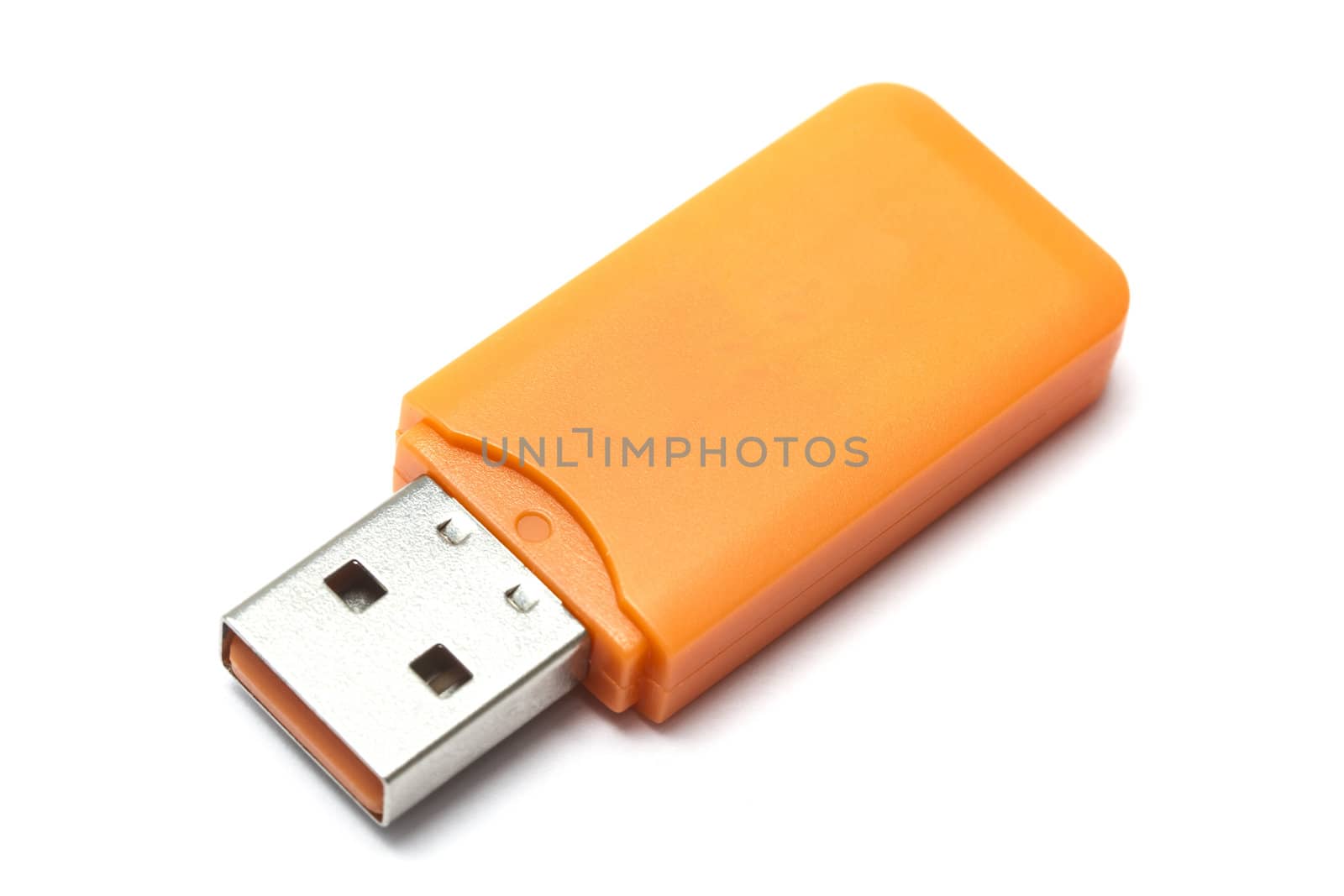 USB Flash Drive isolated on white background