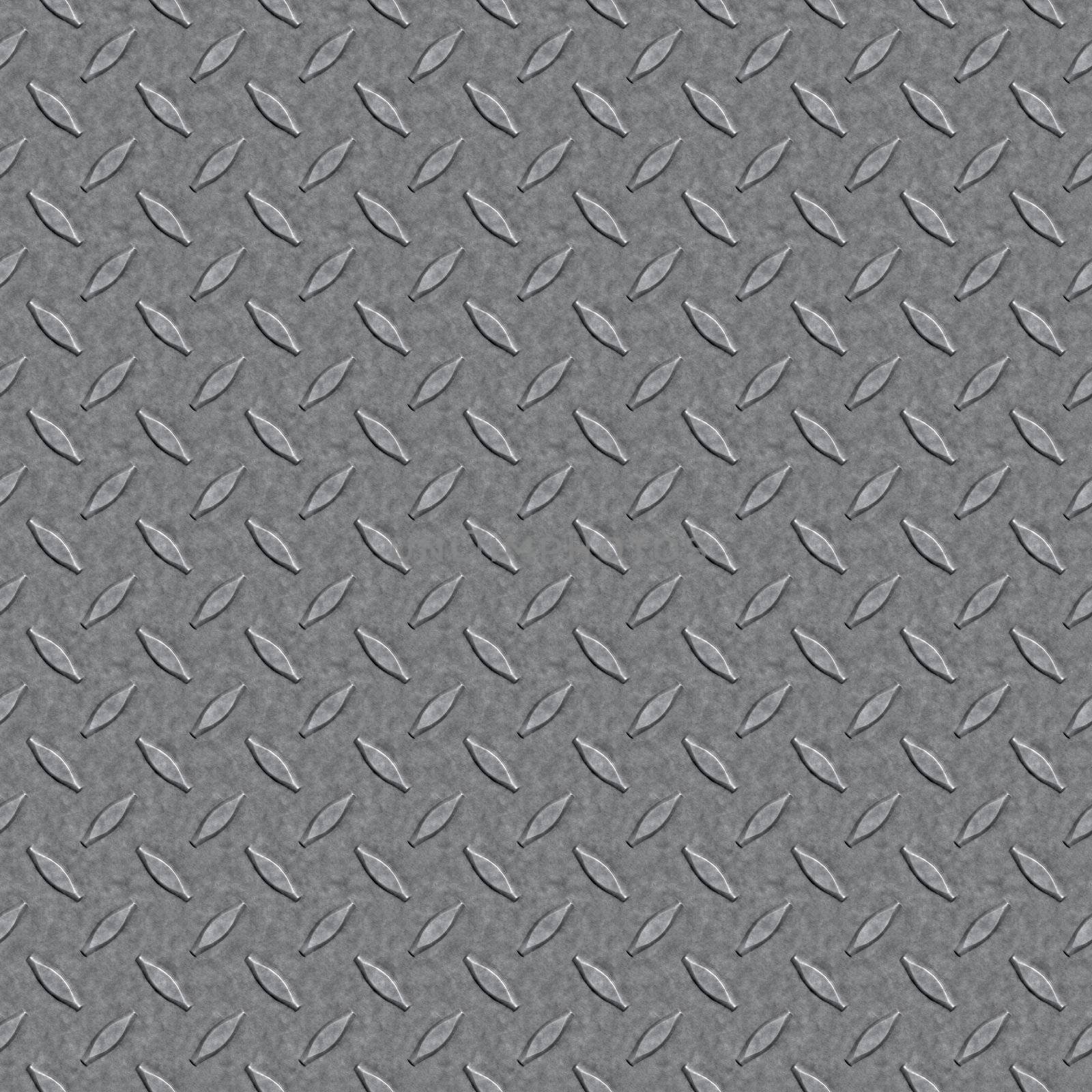 Seamless Diamond Plate Pattern by graficallyminded
