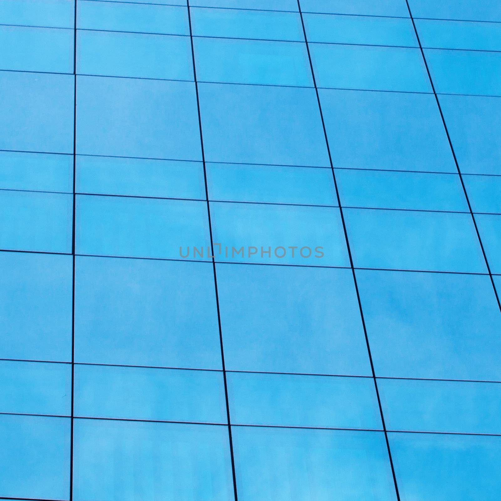background of the glass modern office building by jannyjus